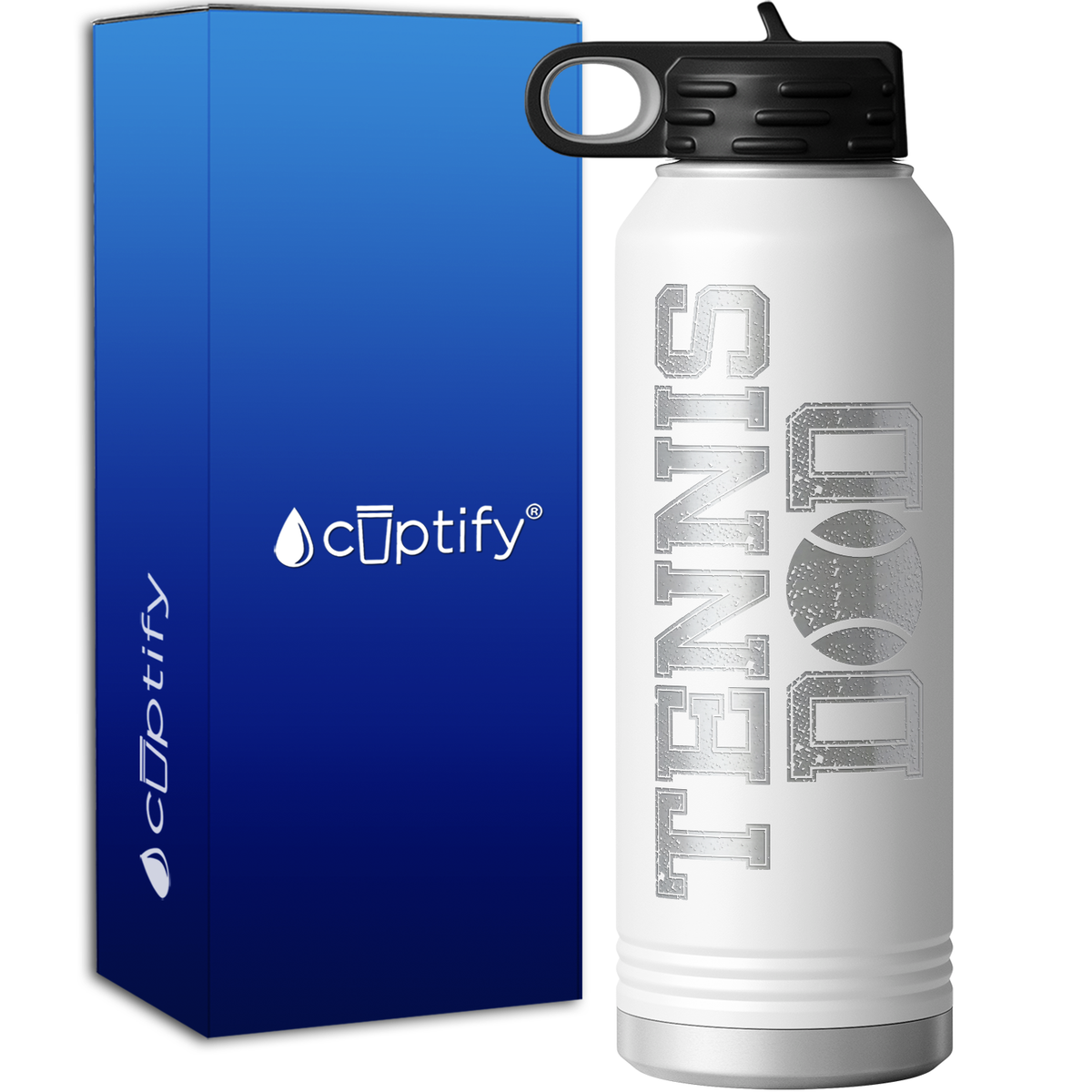 Tennis Dad 40oz Sport Water Bottle