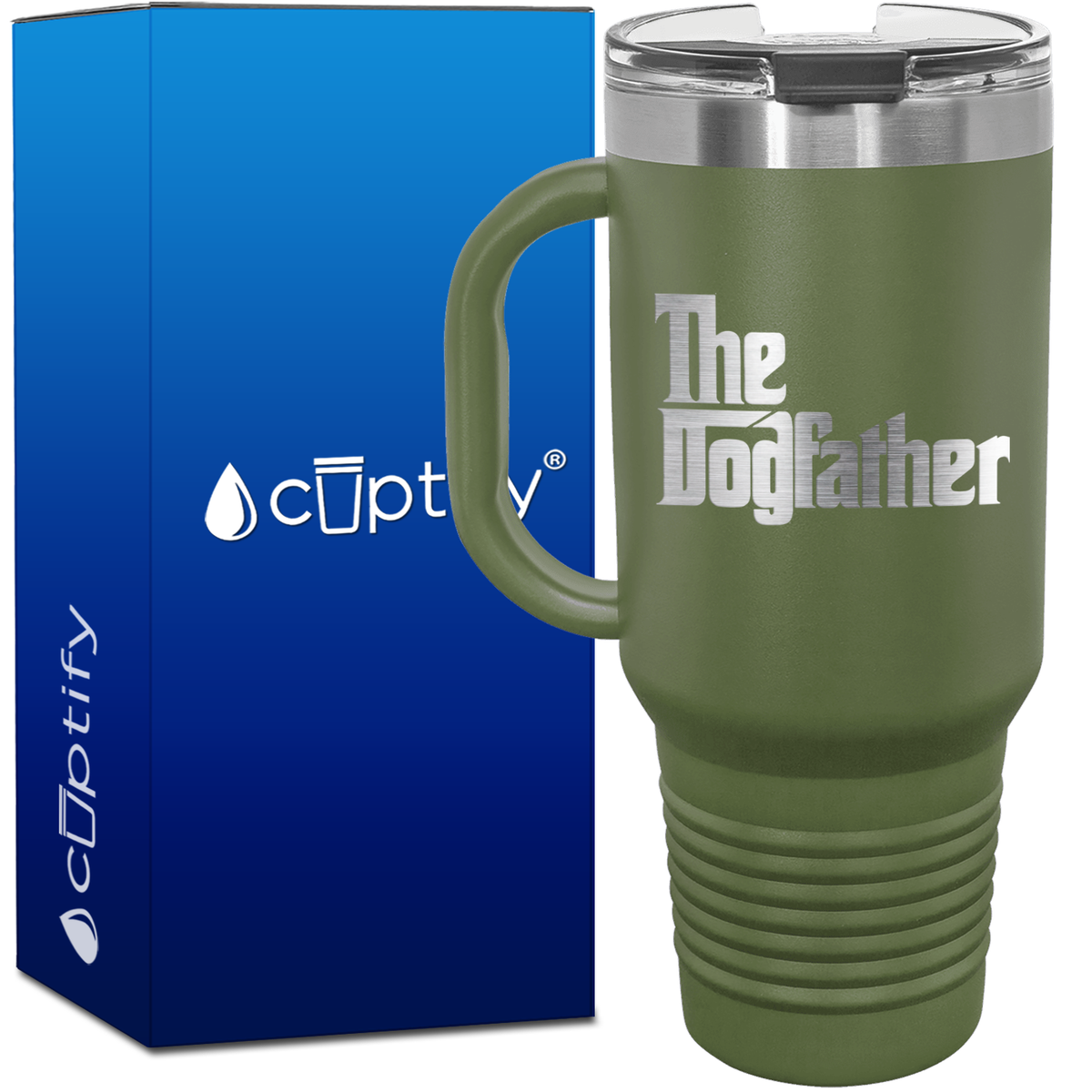 The Dogfather 40oz Travel Mug