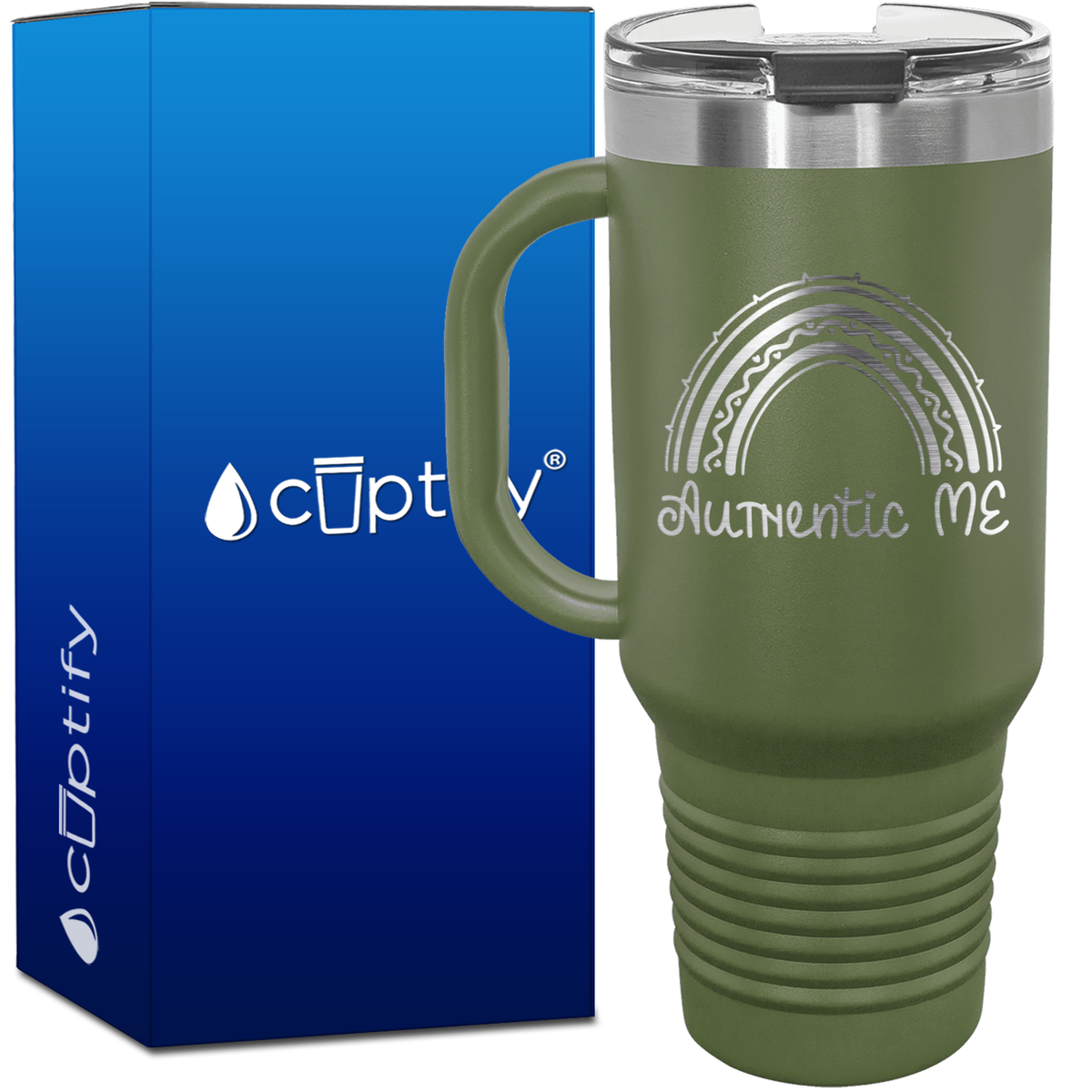 Authentic Me 40oz Autism Travel Mug