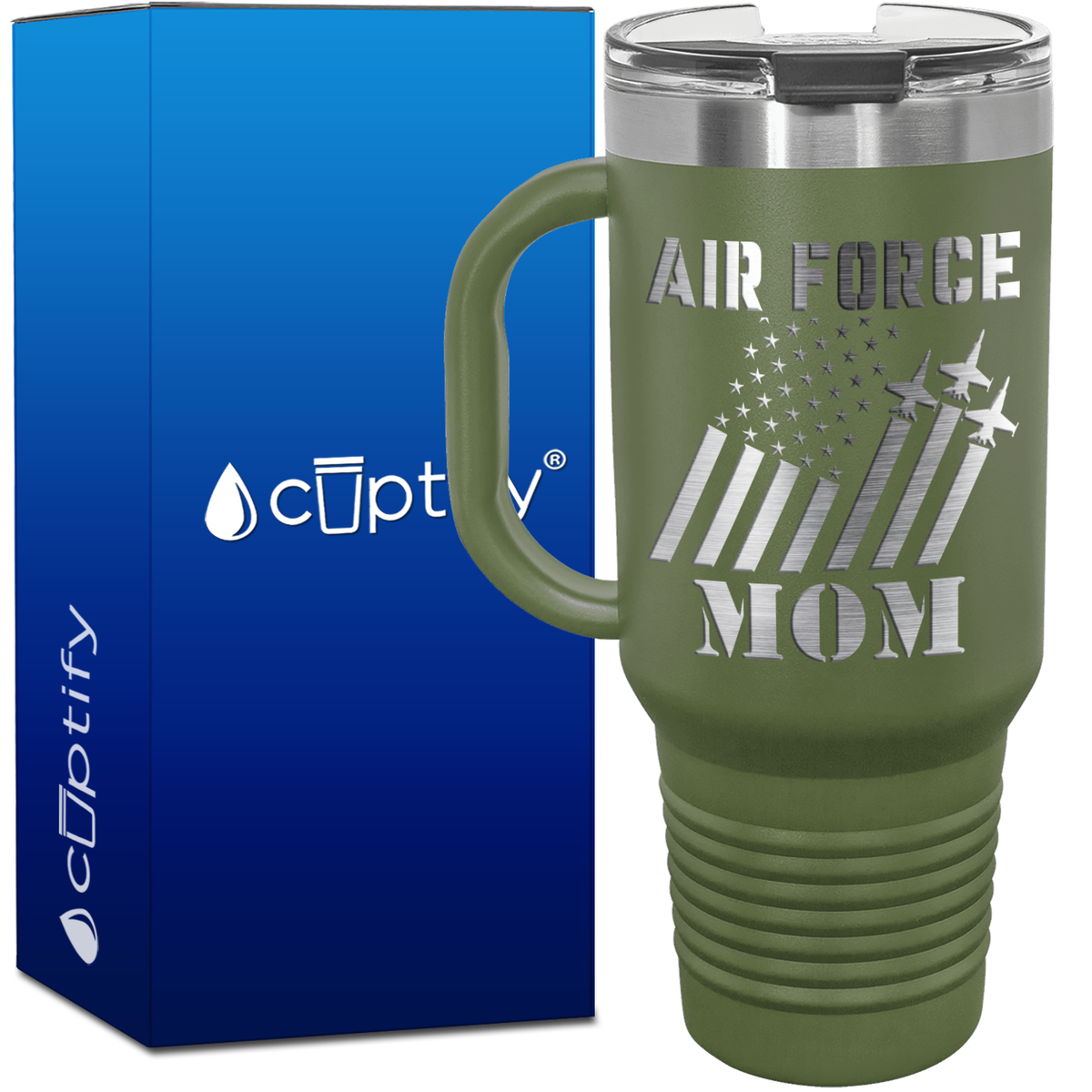 Air Force Mom 40oz Travel Mug