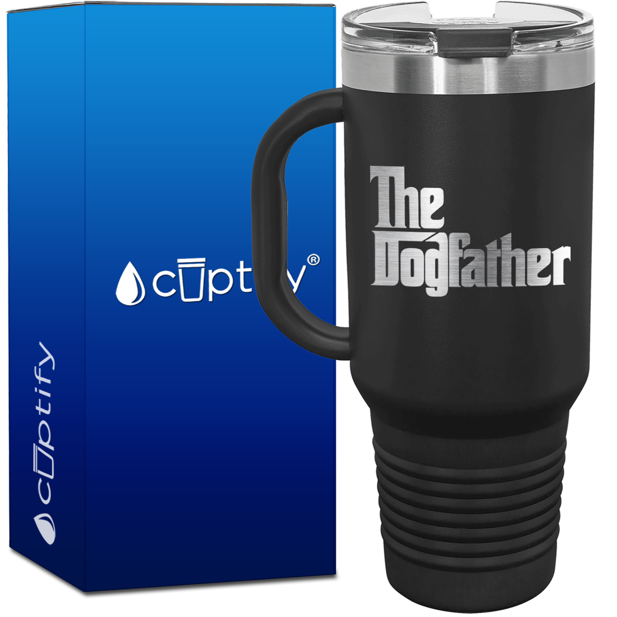 The Dogfather 40oz Travel Mug