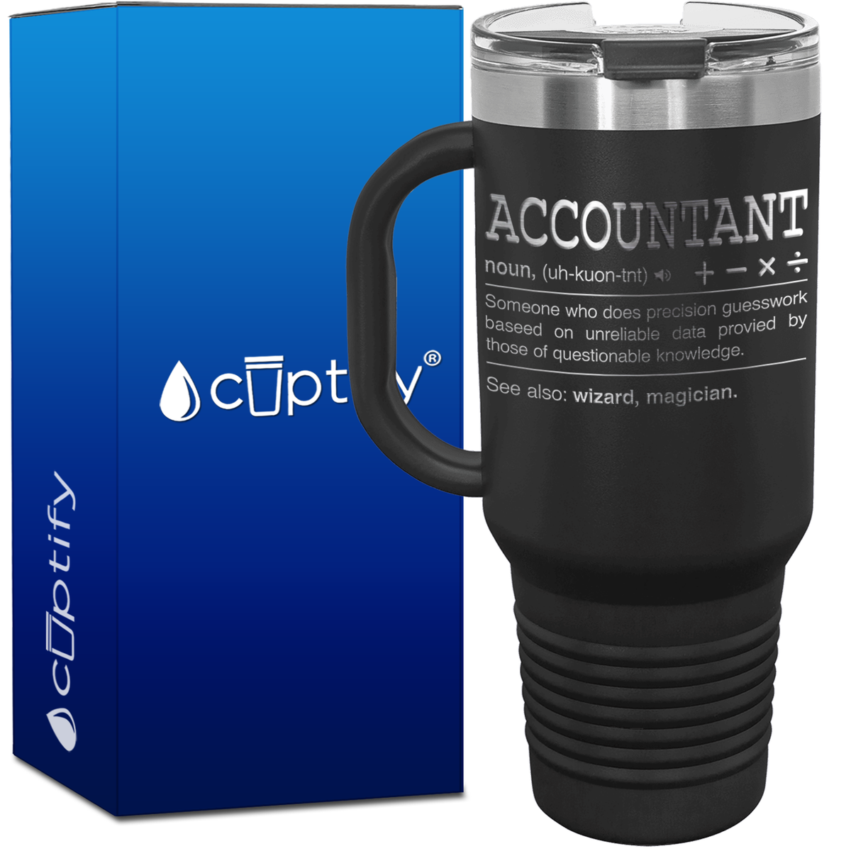 Accountant Noun Definition 40oz Accountant Travel Mug