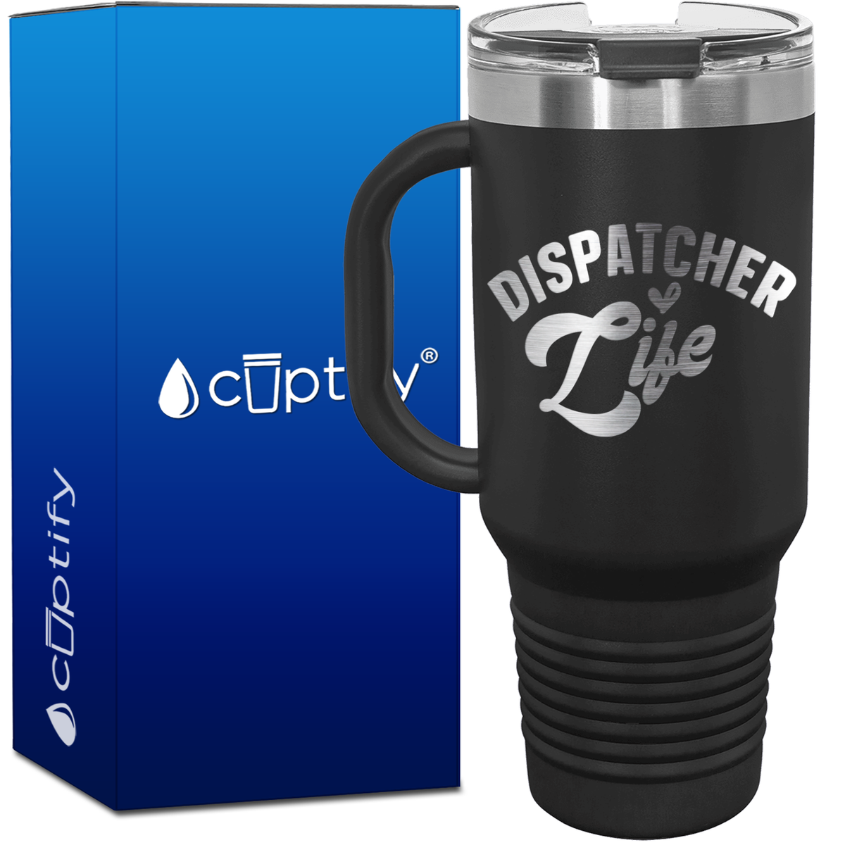 Dispatcher Life 40oz Dispatcher Travel Mug
