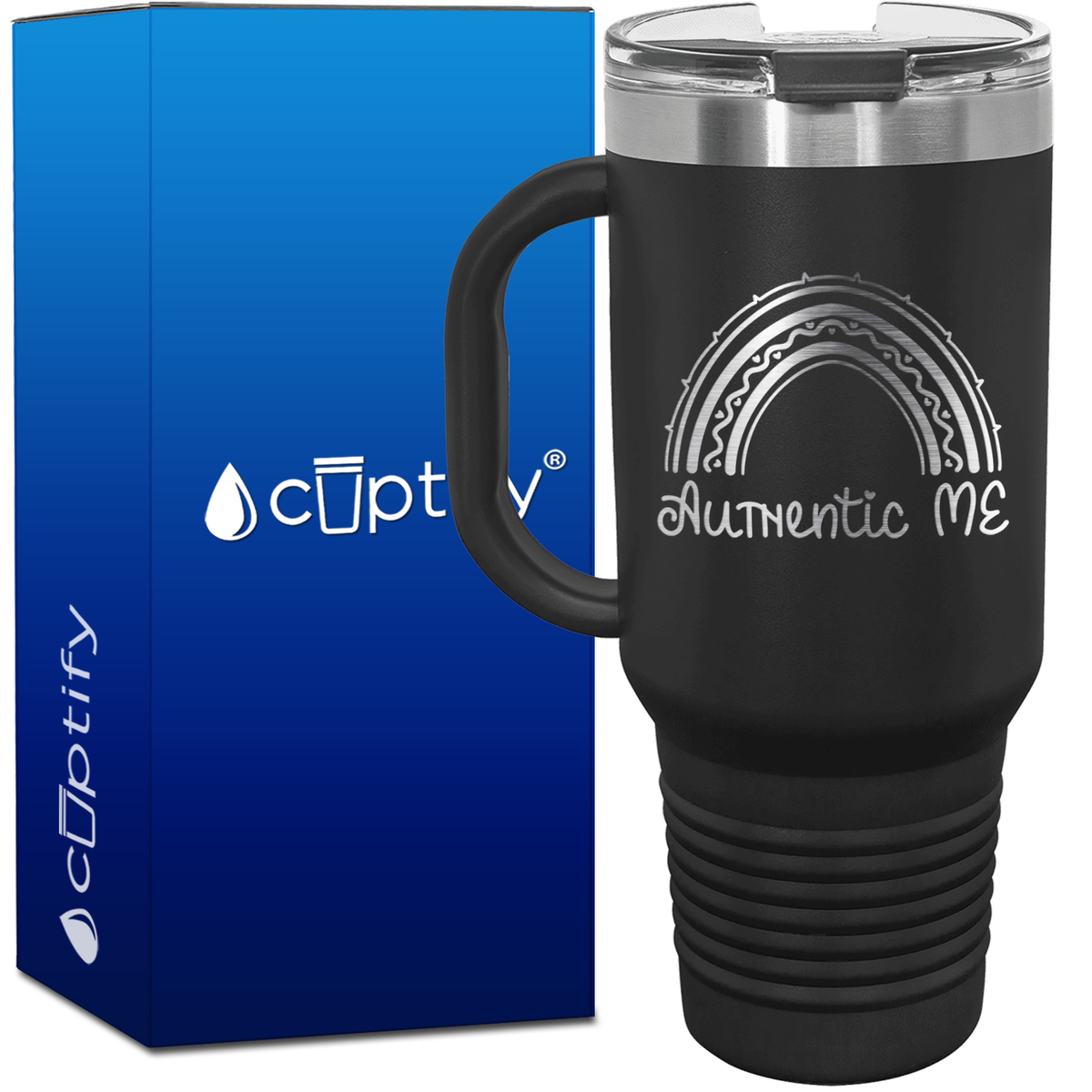 Authentic Me 40oz Autism Travel Mug