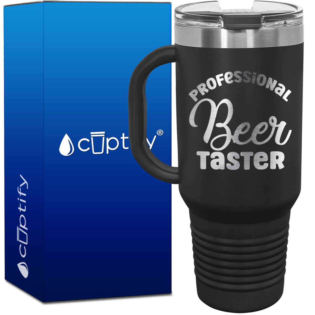 Professional Beer Taster 40oz Beer Lover Travel Mug