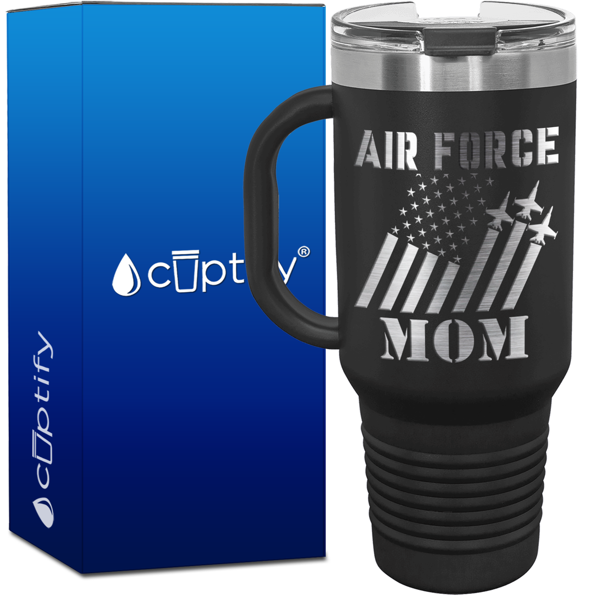 Air Force Mom 40oz Travel Mug