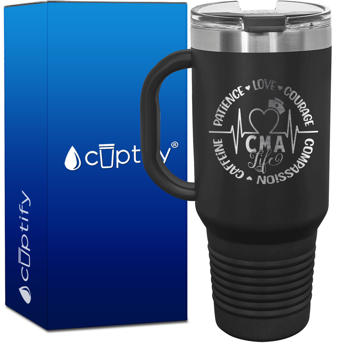 CMA Life Pulse Circle 40oz CMA Travel Mug