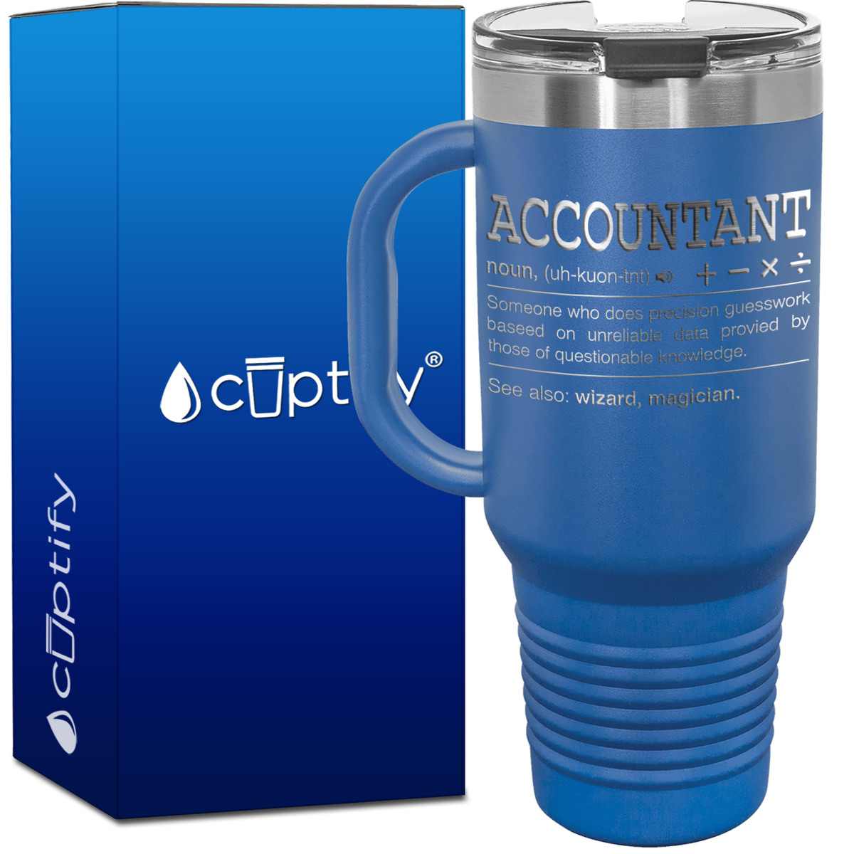 Accountant Noun Definition 40oz Accountant Travel Mug