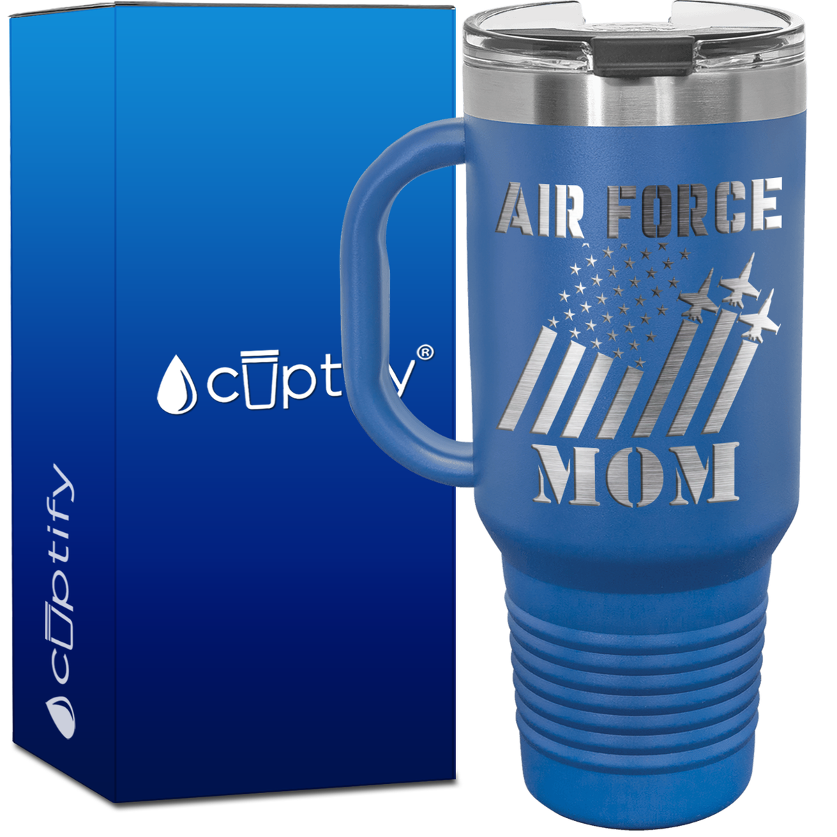 Air Force Mom 40oz Travel Mug