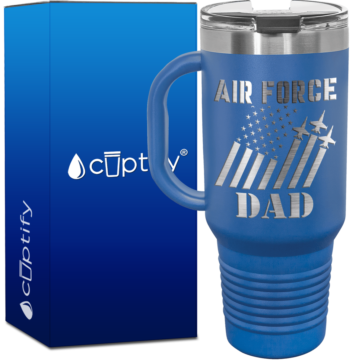 Air Force Dad 40oz Travel Mug