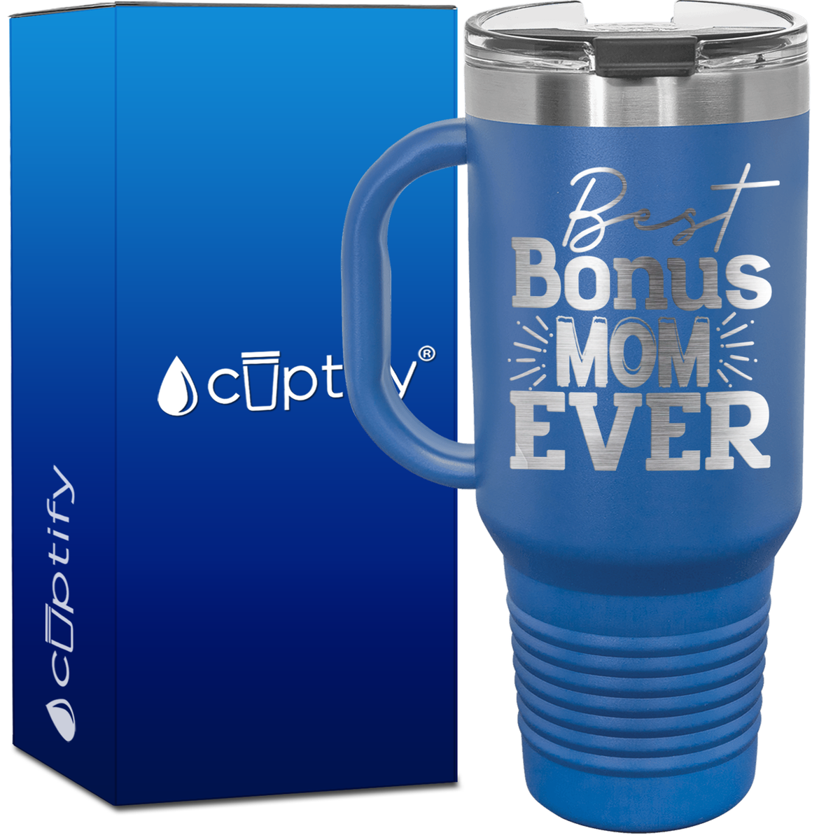 Best Bonus Mom Ever 40oz Mom Travel Mug