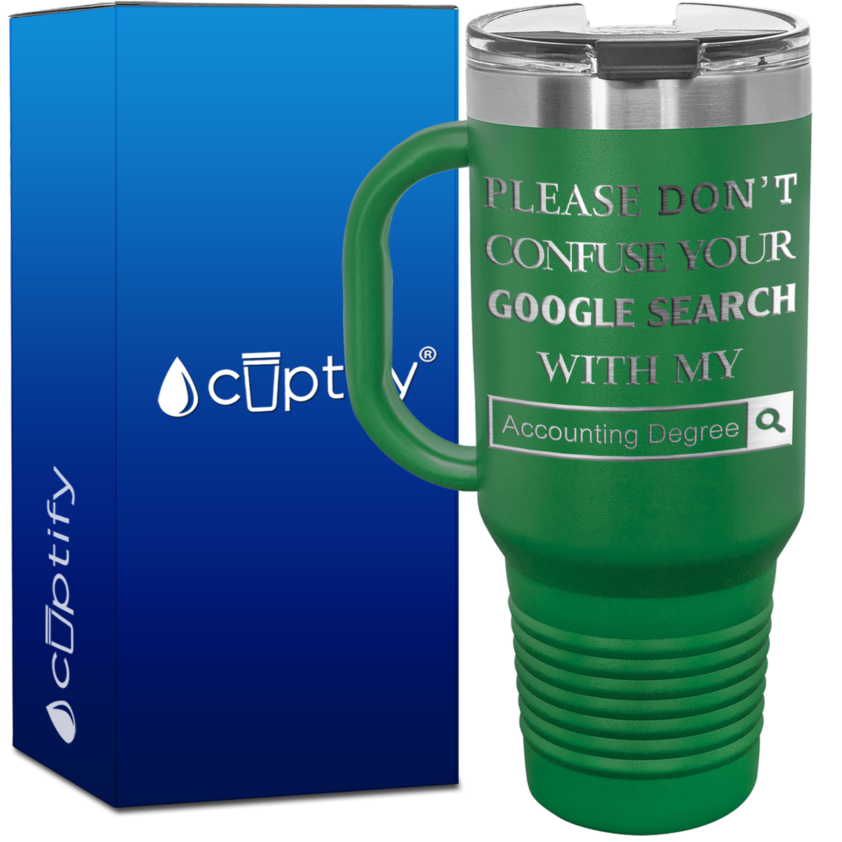Google Search Accounting Degree 40oz Accountant Travel Mug