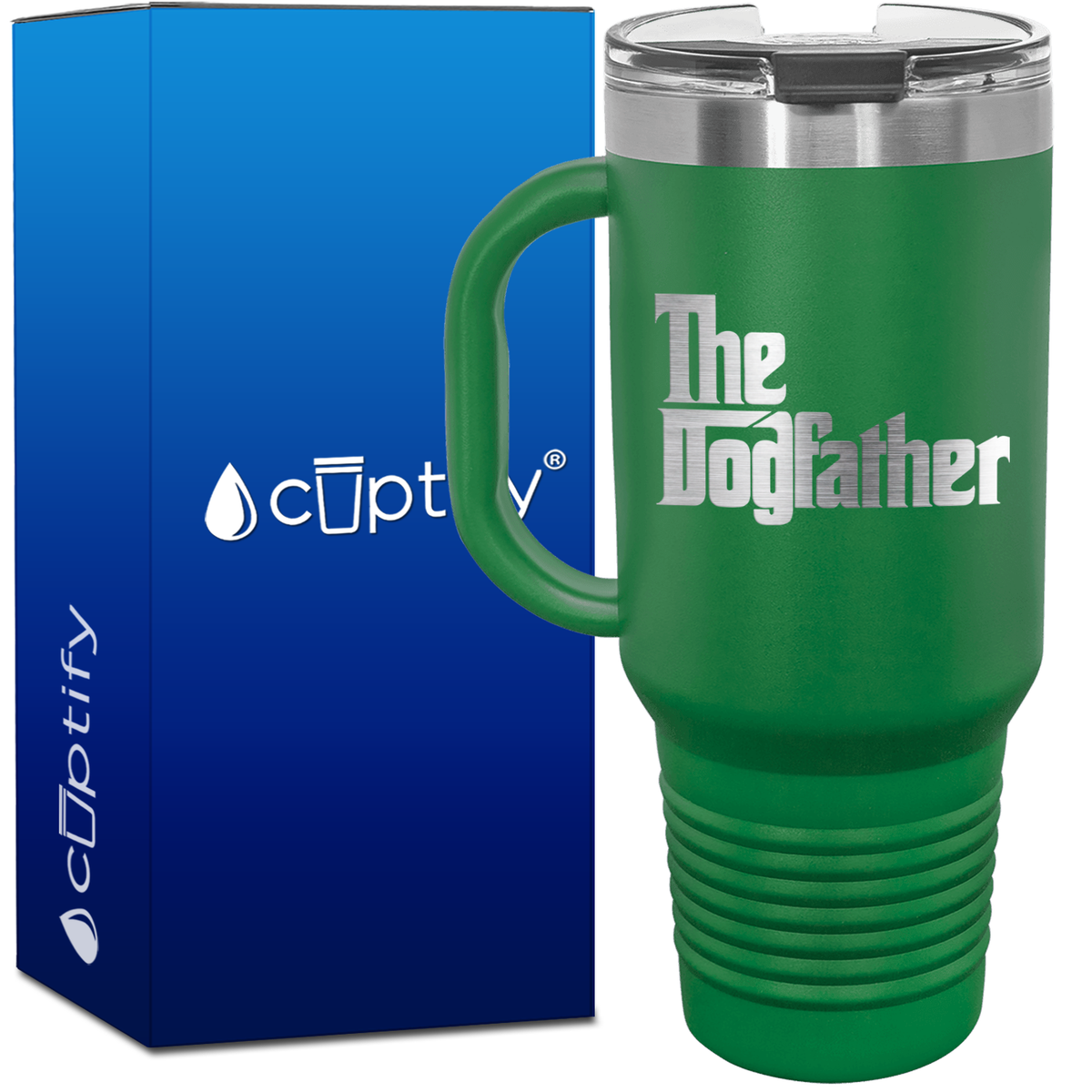 The Dogfather 40oz Travel Mug
