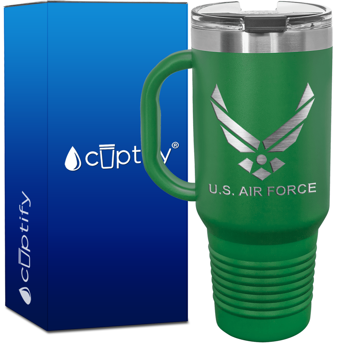 Personalized US Air Force 40oz Travel Mug