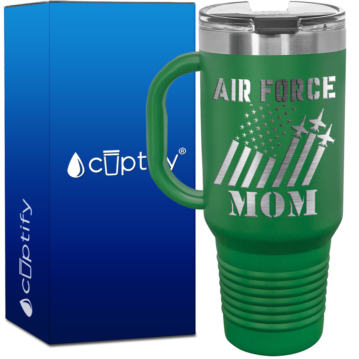 Air Force Mom 40oz Travel Mug