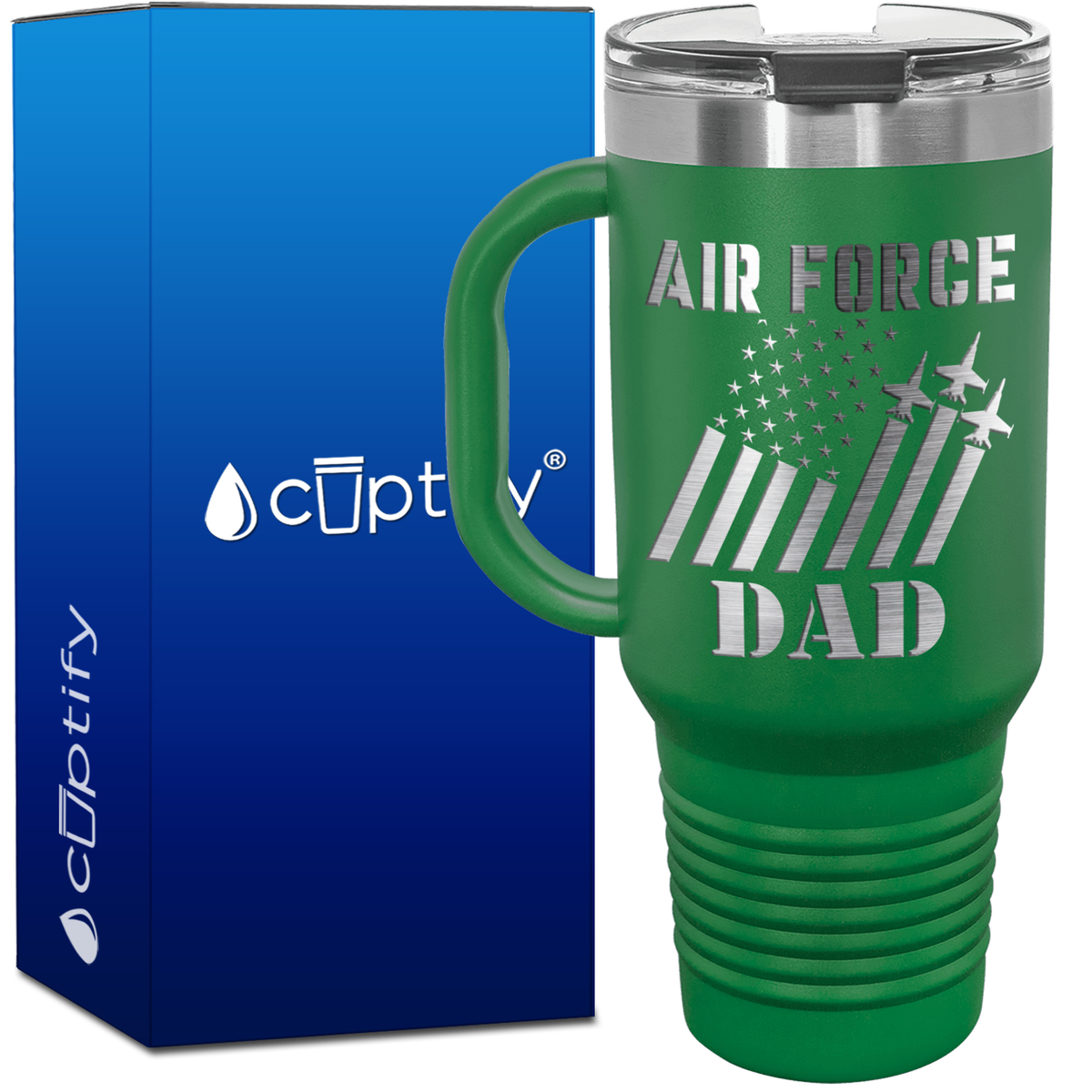 Air Force Dad 40oz Travel Mug