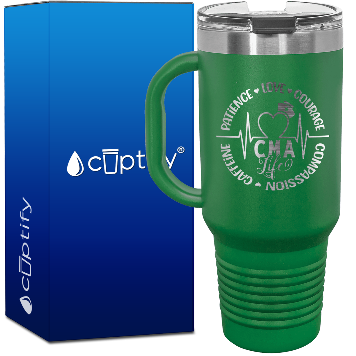 CMA Life Pulse Circle 40oz CMA Travel Mug