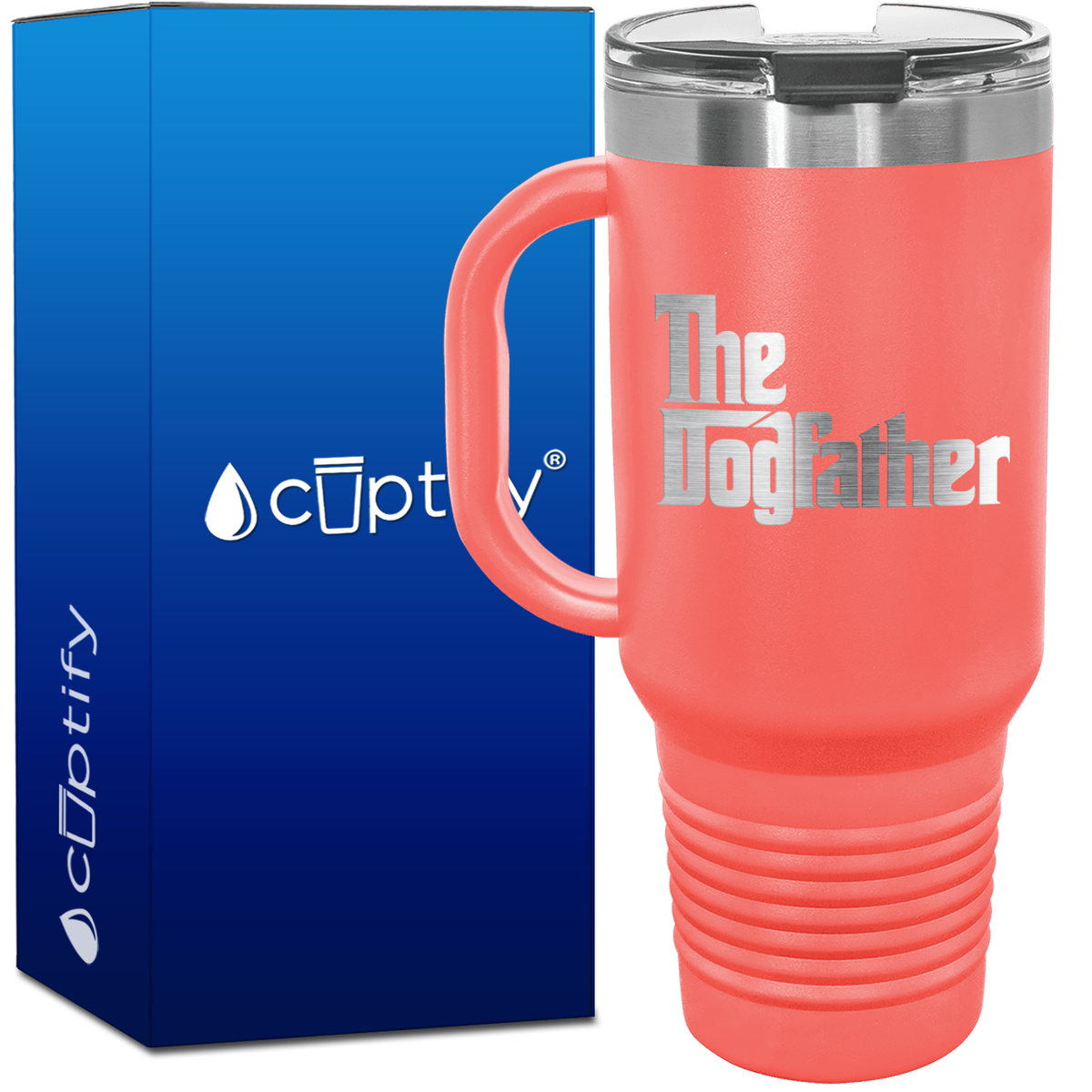 The Dogfather 40oz Travel Mug