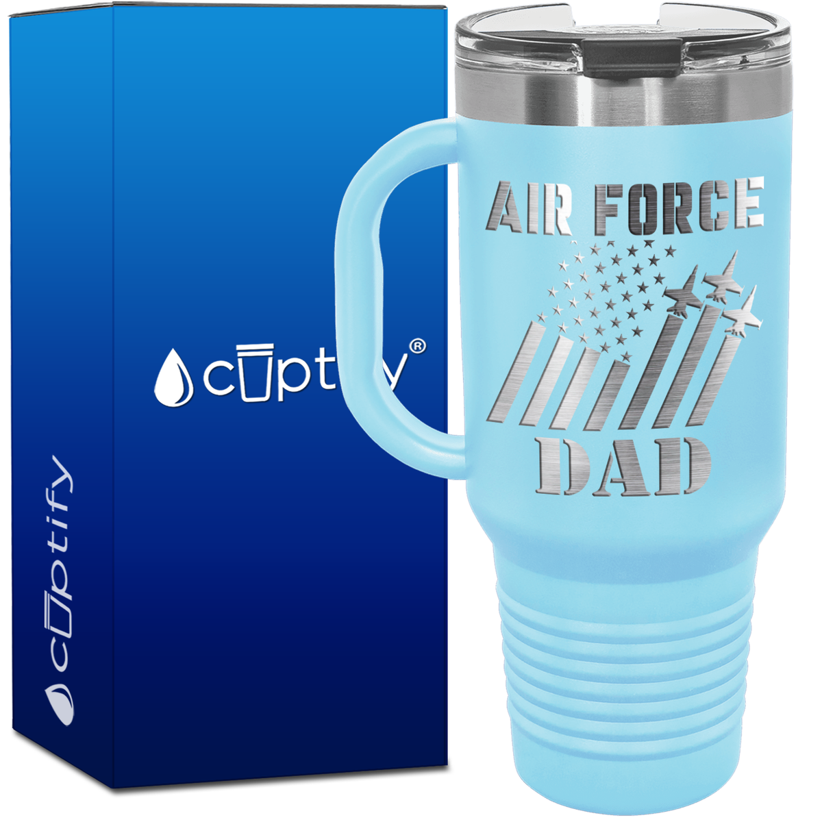 Air Force Dad 40oz Travel Mug