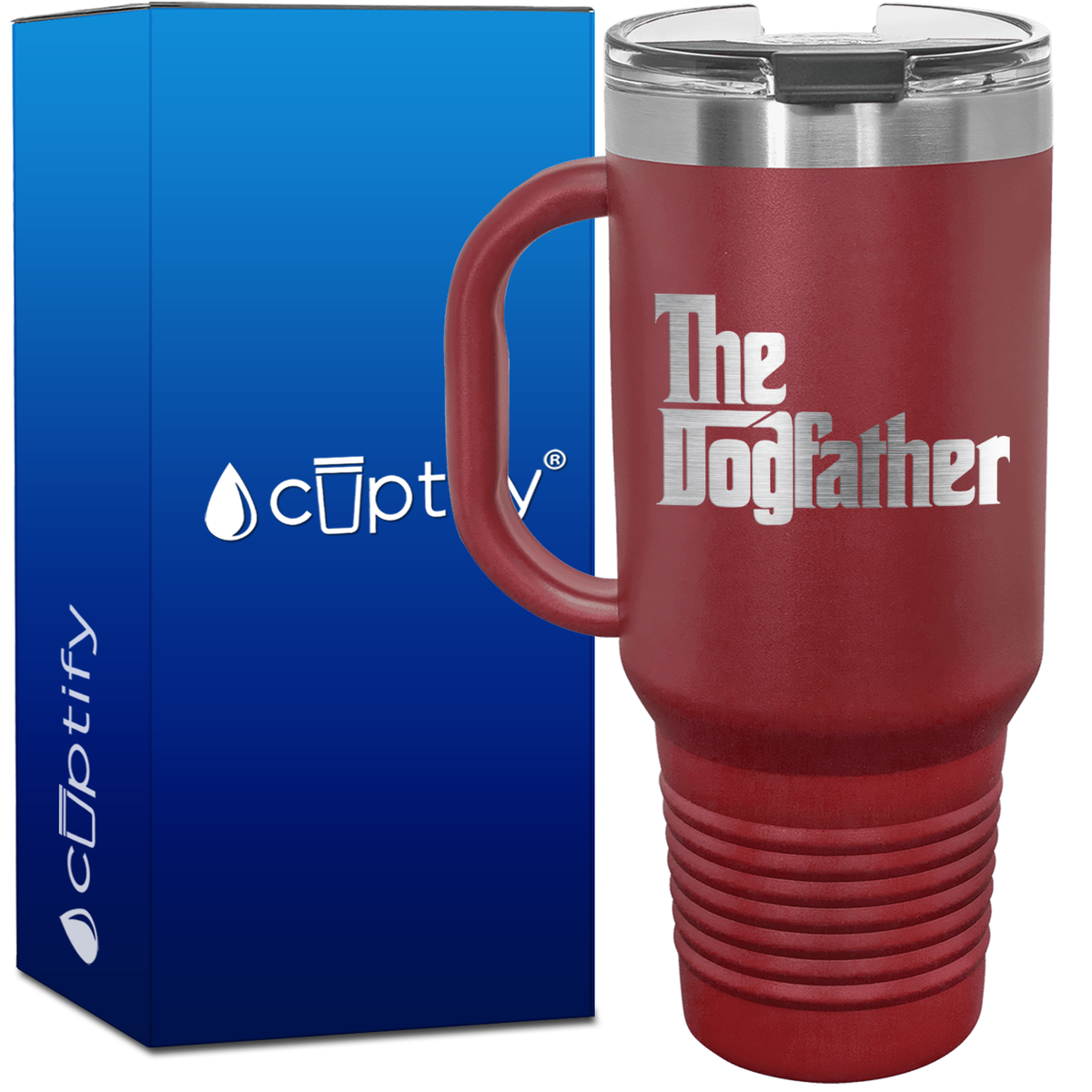 The Dogfather 40oz Travel Mug