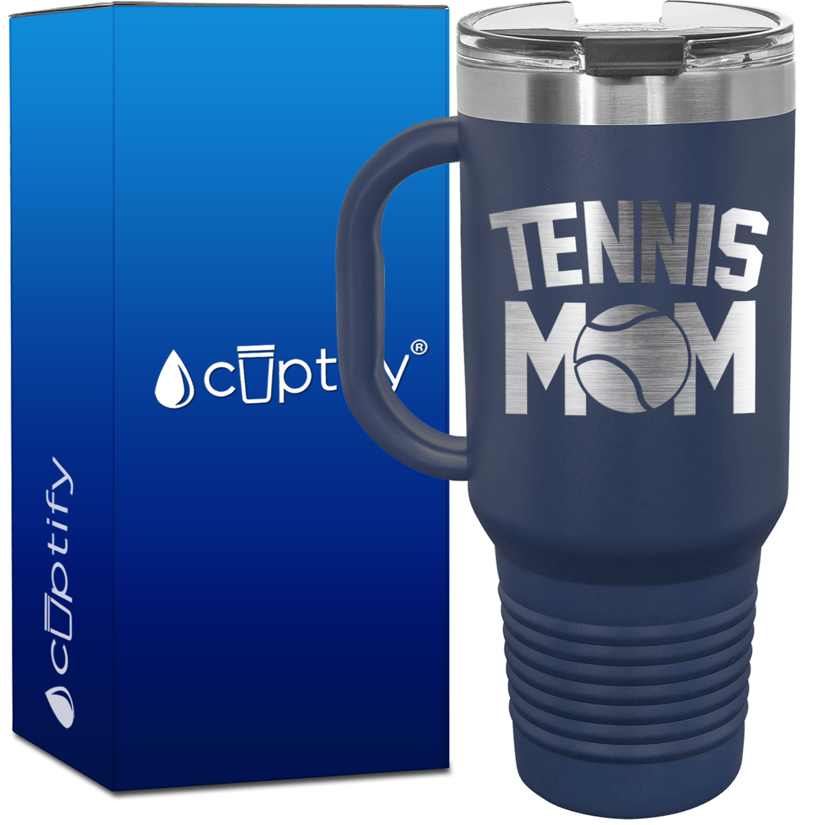 Tennis Mom 40oz Travel Mug