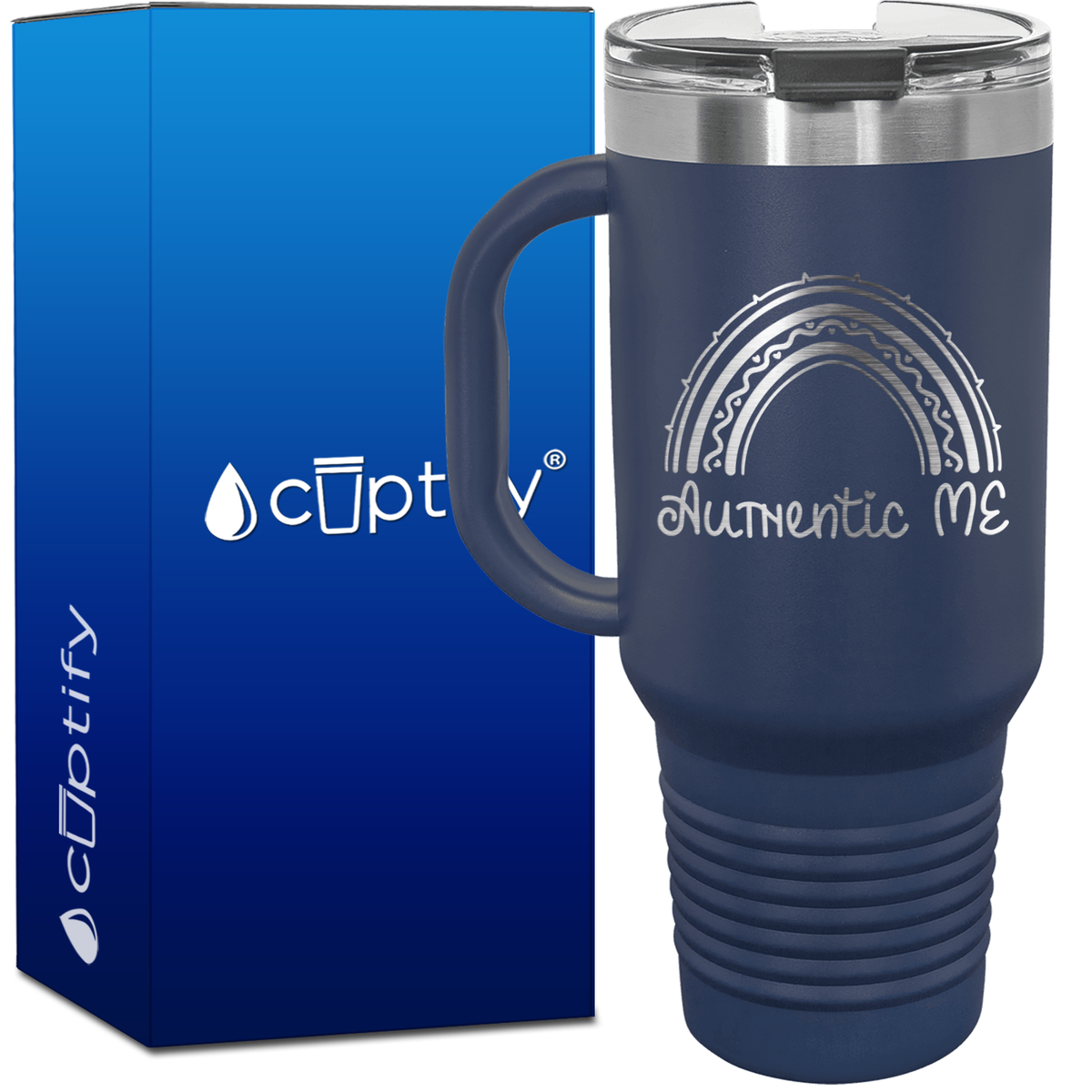 Authentic Me 40oz Autism Travel Mug