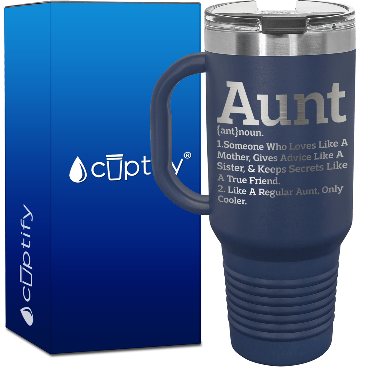 Aunt Definition 40oz Aunt Travel Mug