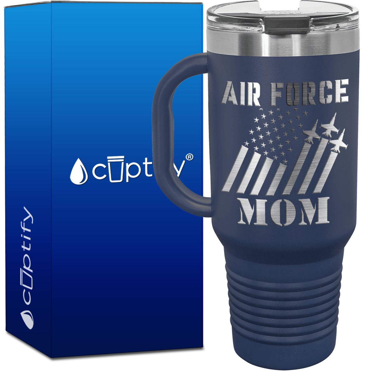Air Force Mom 40oz Travel Mug