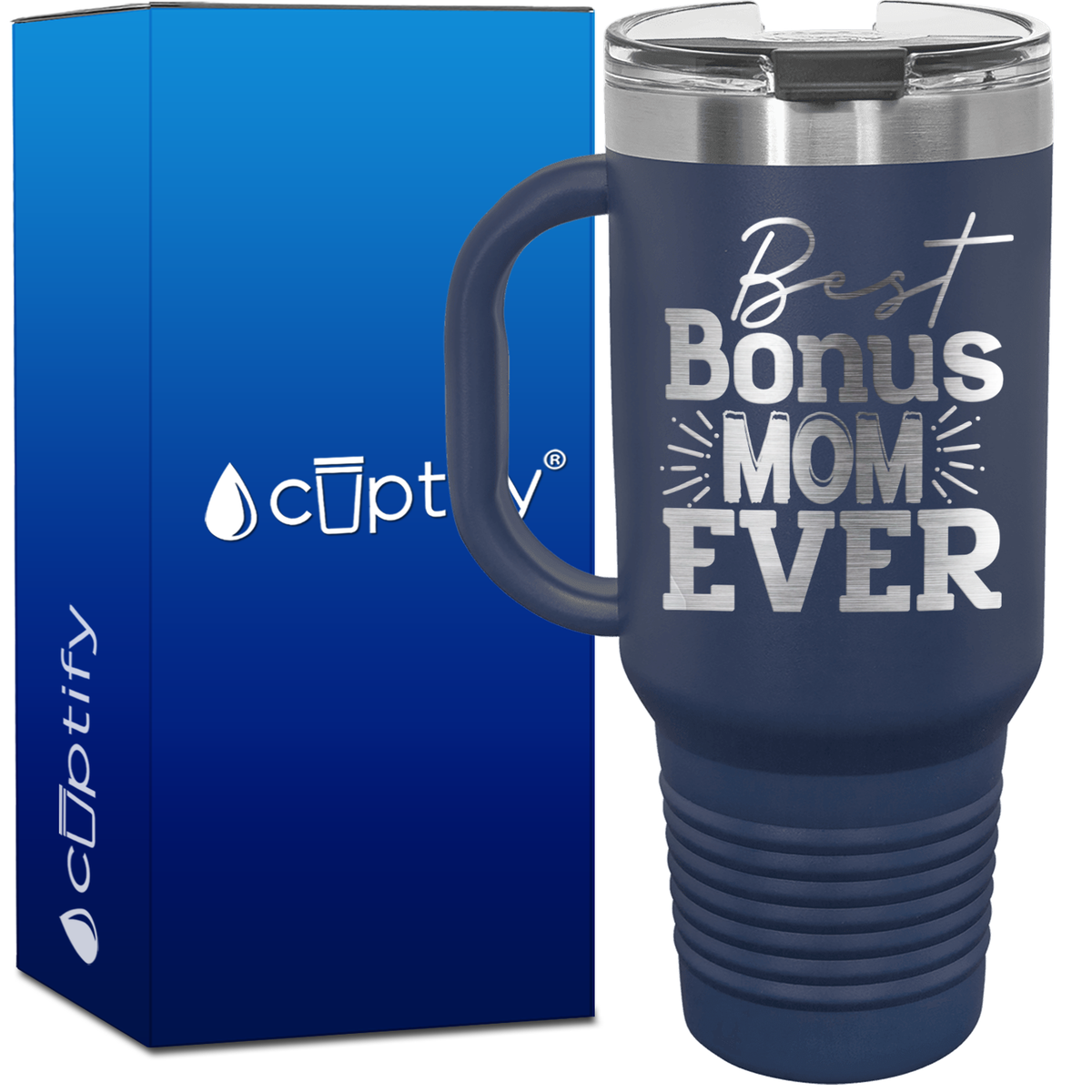 Best Bonus Mom Ever 40oz Mom Travel Mug