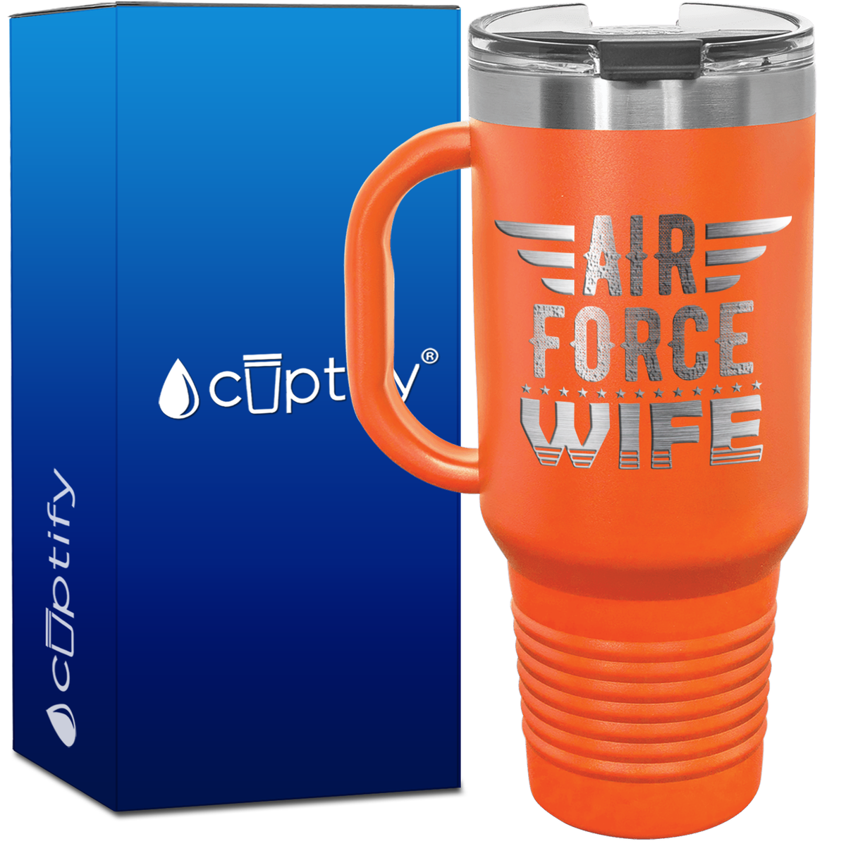 Air Force Wife 40oz Travel Mug