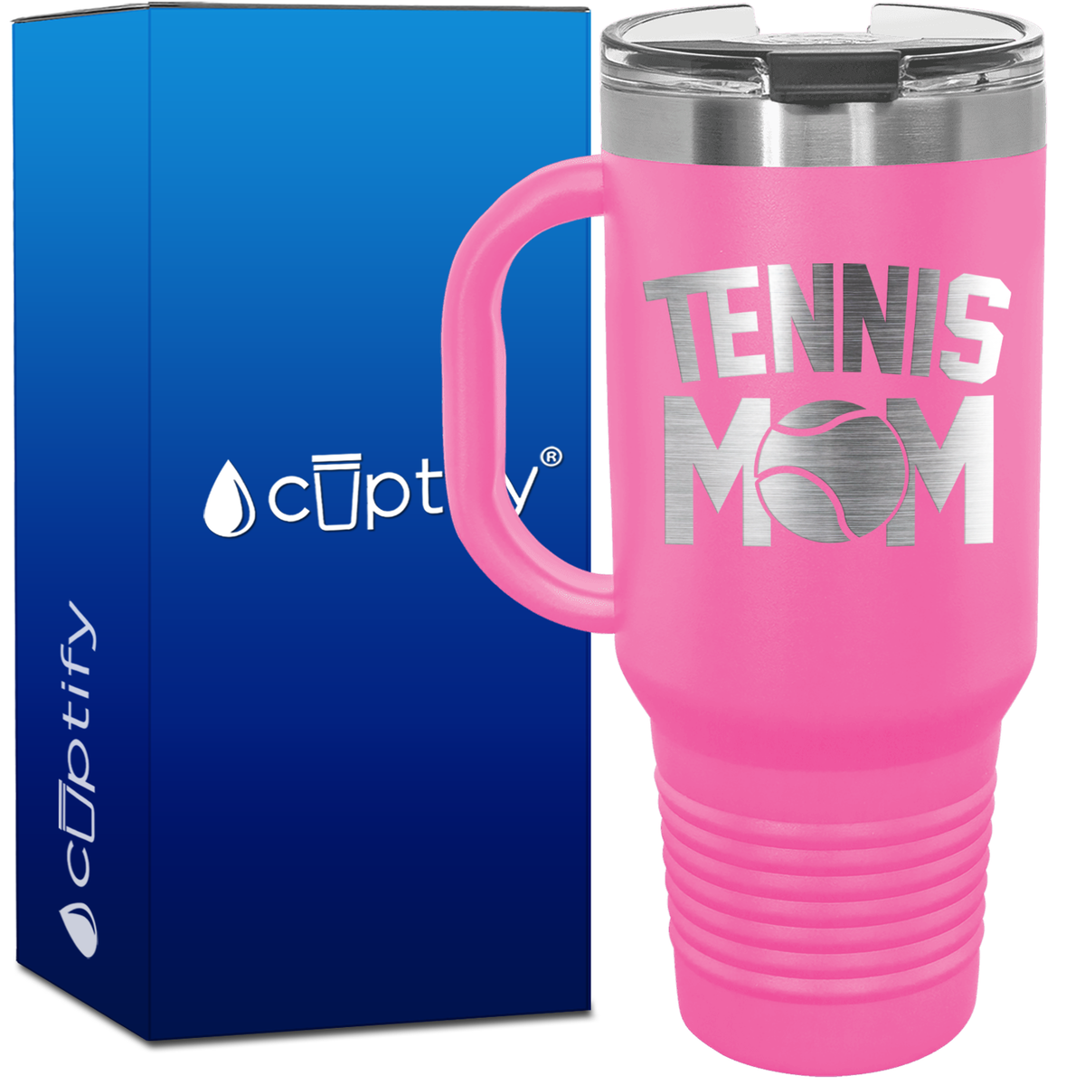 Tennis Mom 40oz Travel Mug