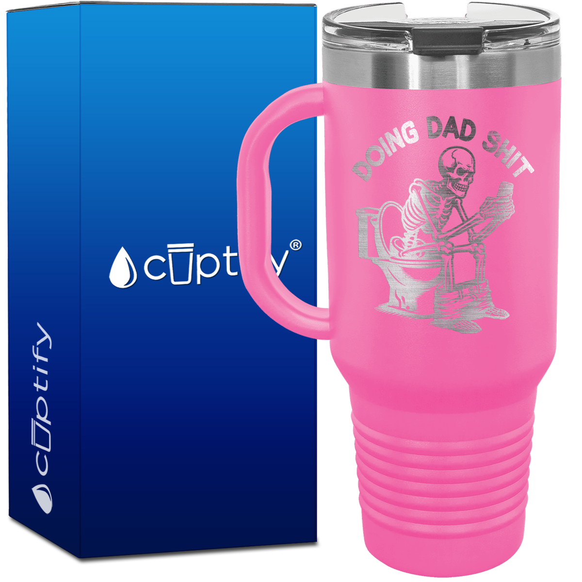 Doing Dad Shit 40oz Funny Travel Mug