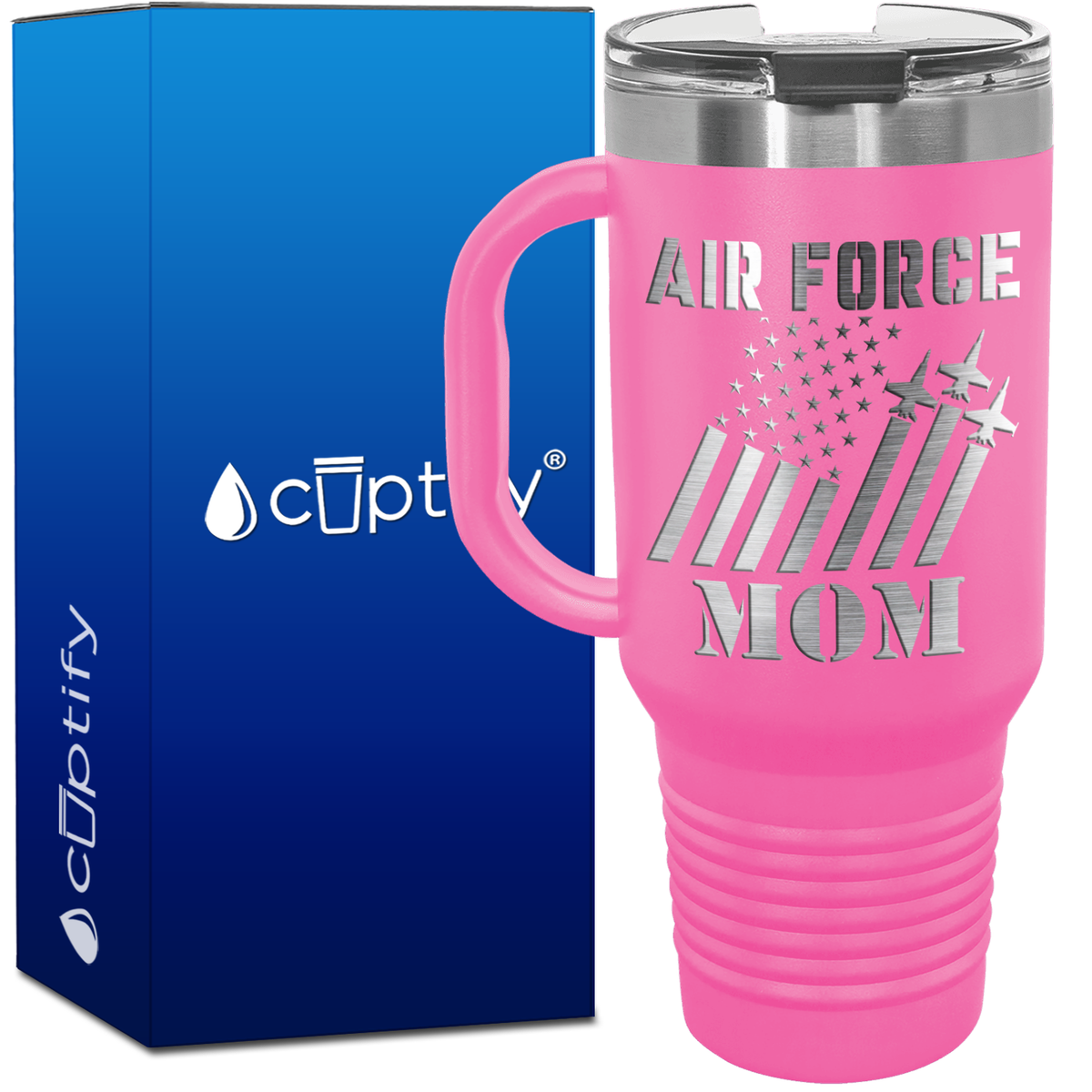 Air Force Mom 40oz Travel Mug