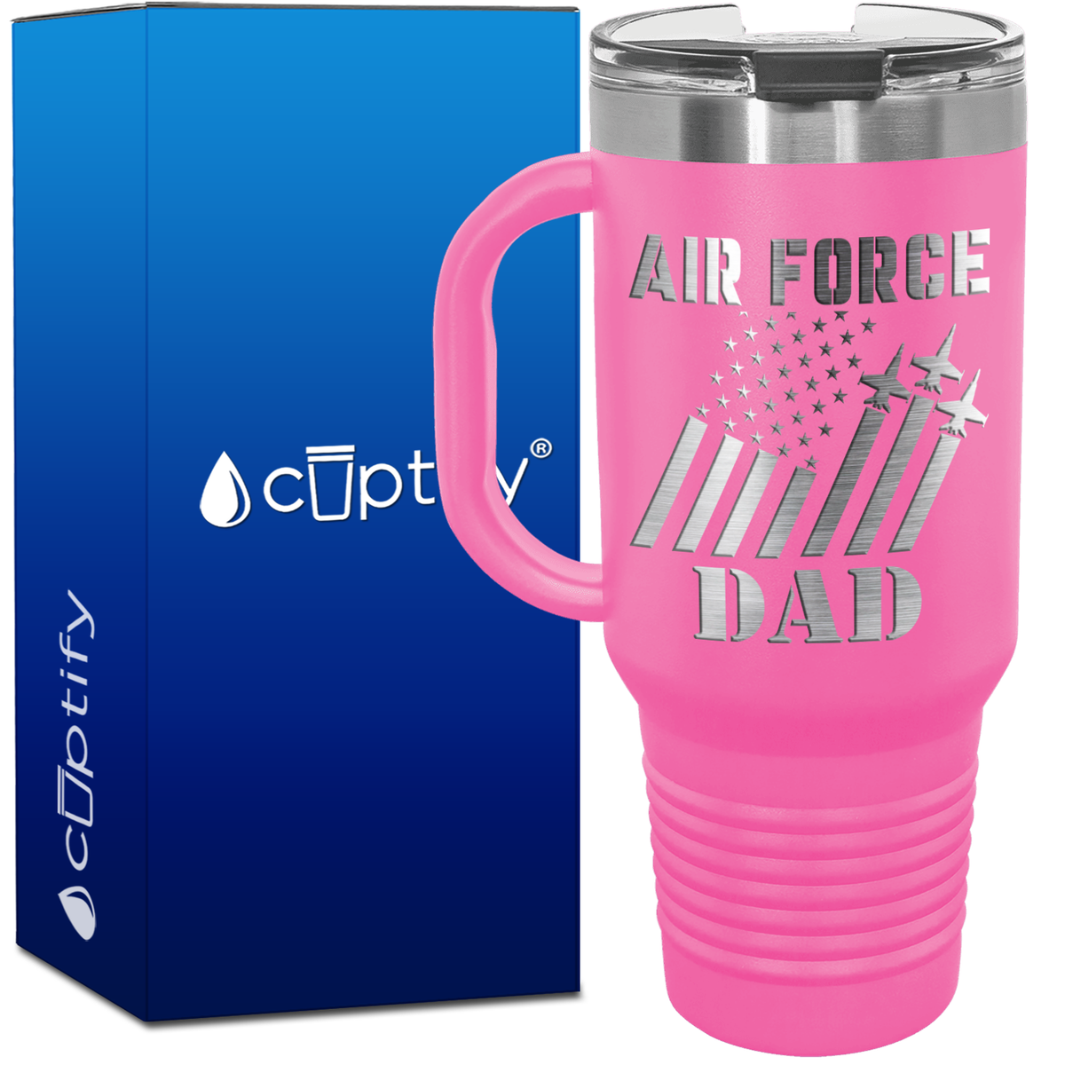 Air Force Dad 40oz Travel Mug