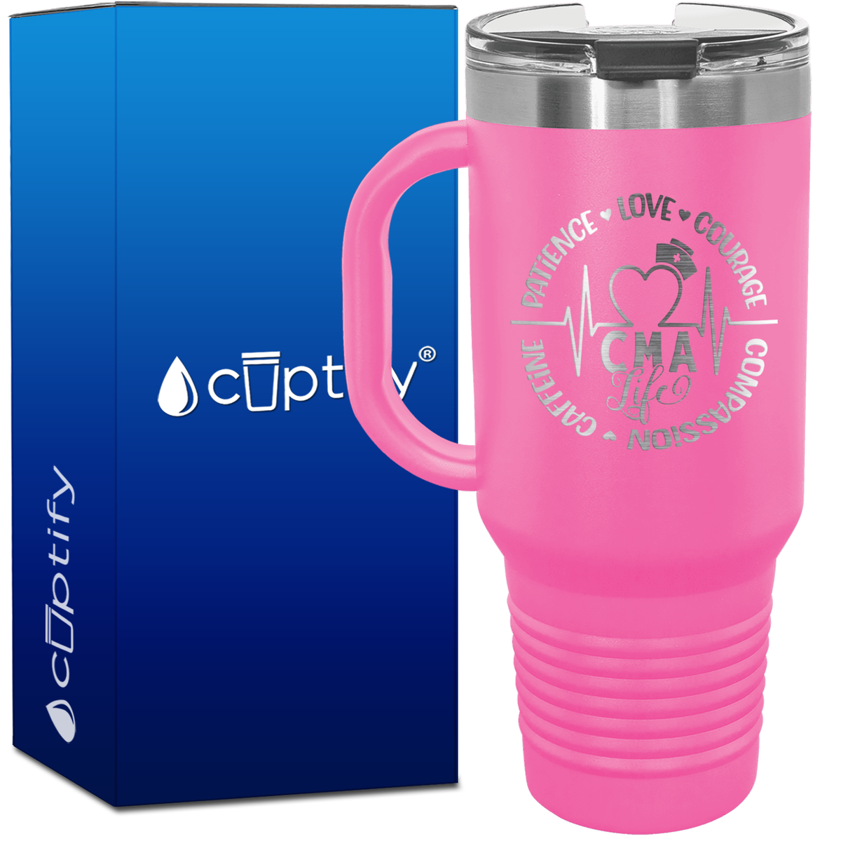 CMA Life Pulse Circle 40oz CMA Travel Mug