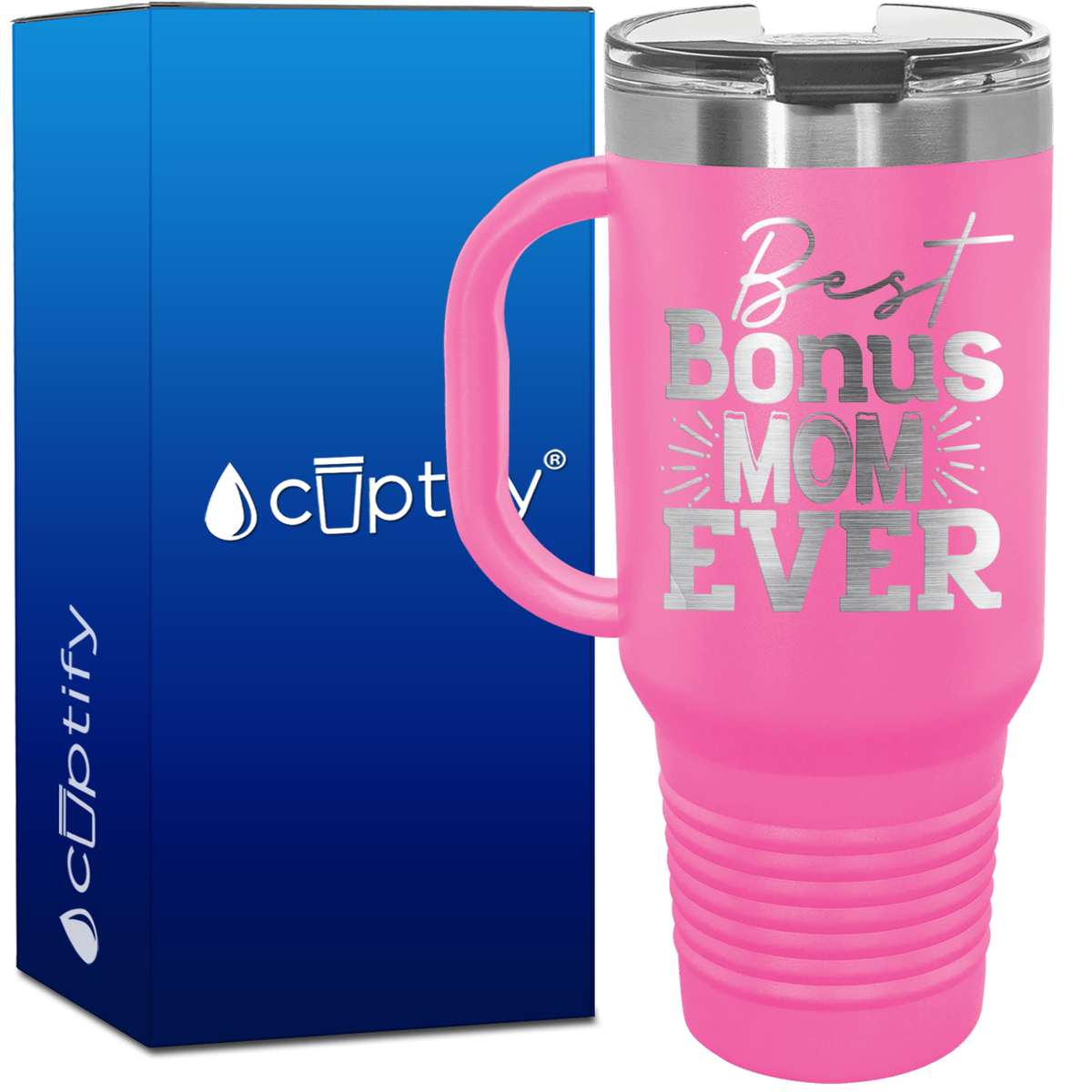 Best Bonus Mom Ever 40oz Mom Travel Mug