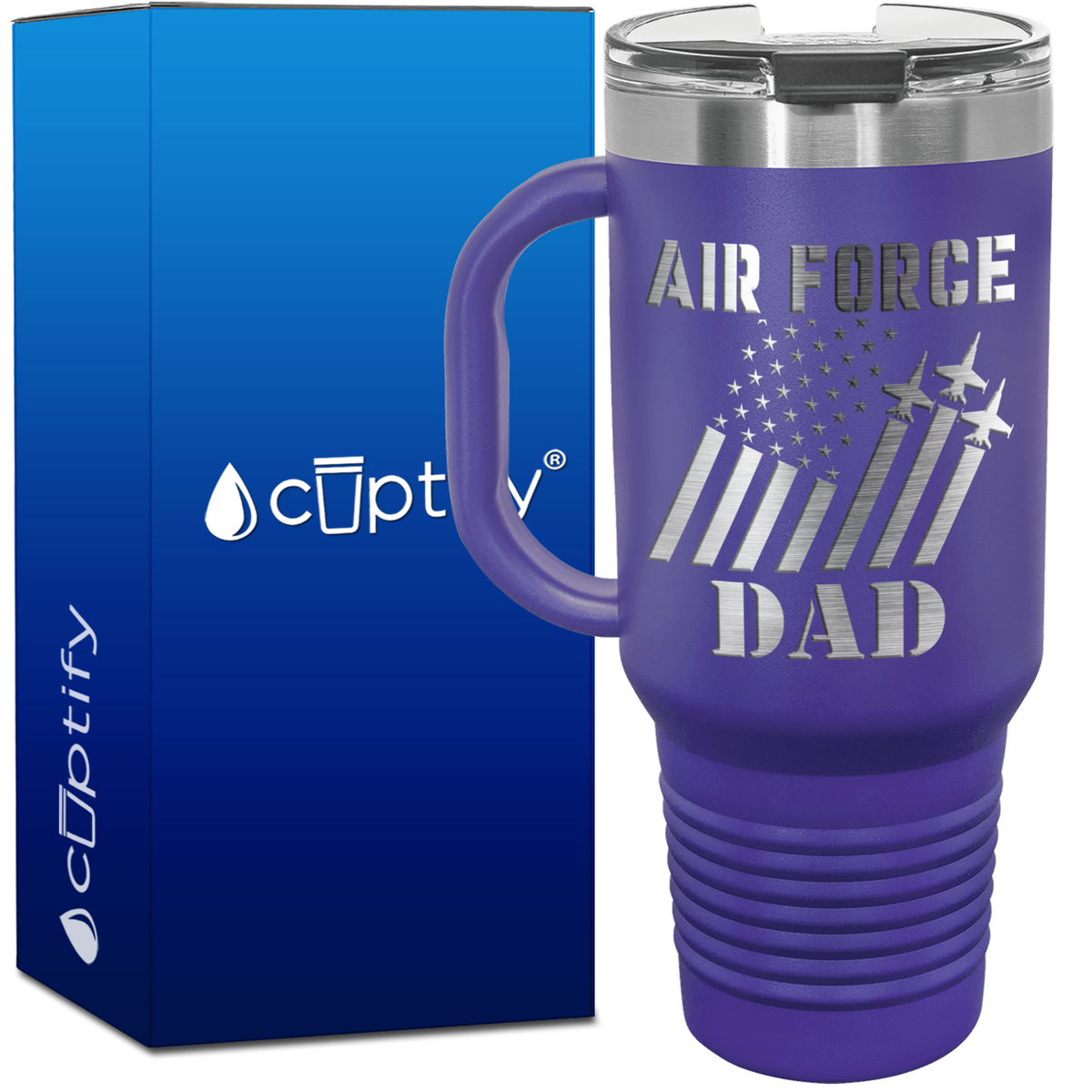 Air Force Dad 40oz Travel Mug