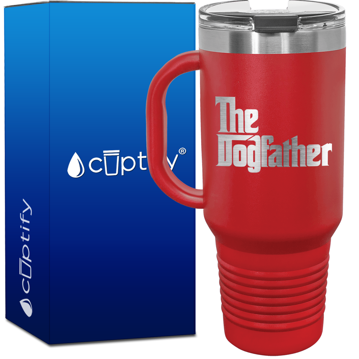 The Dogfather 40oz Travel Mug