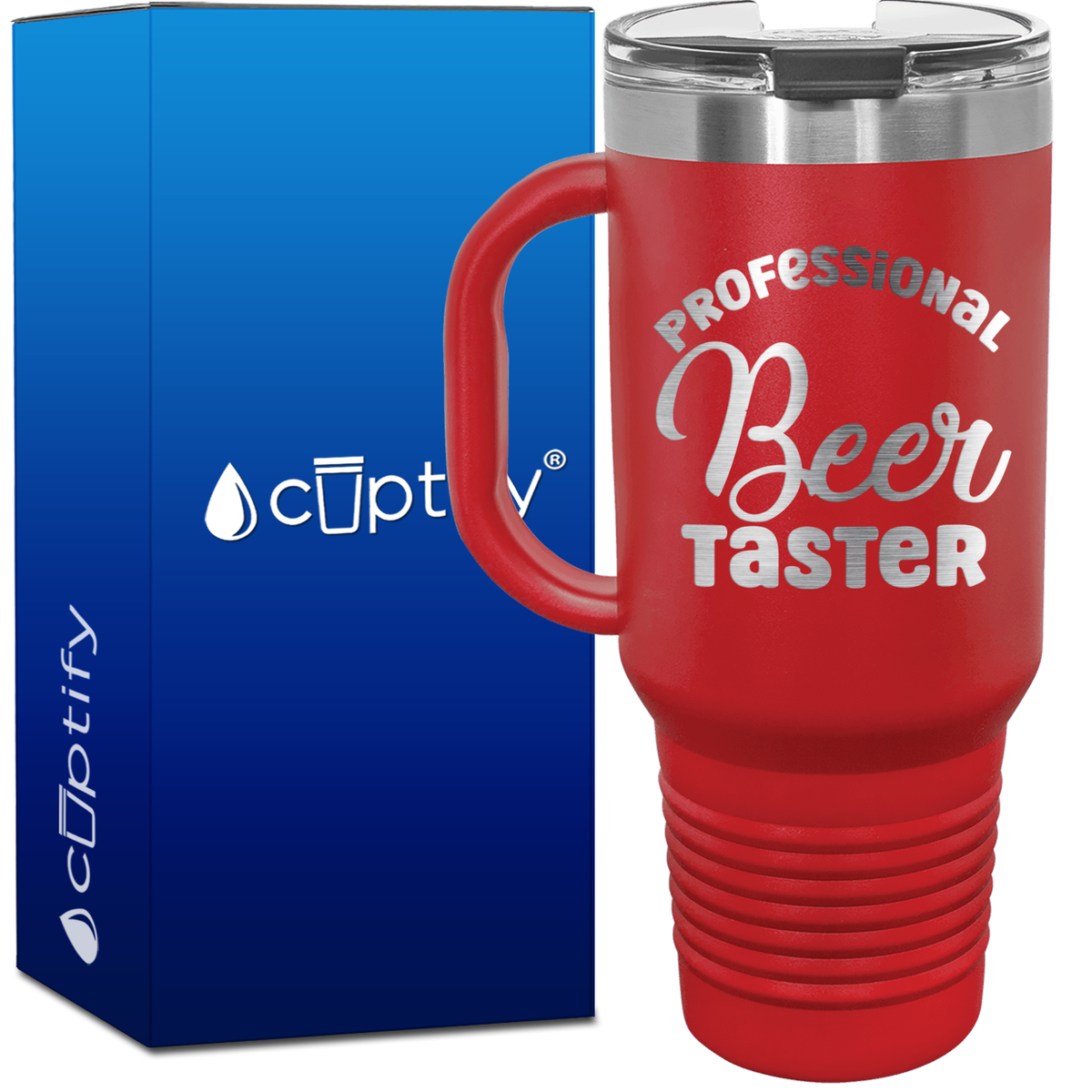 Professional Beer Taster 40oz Beer Lover Travel Mug