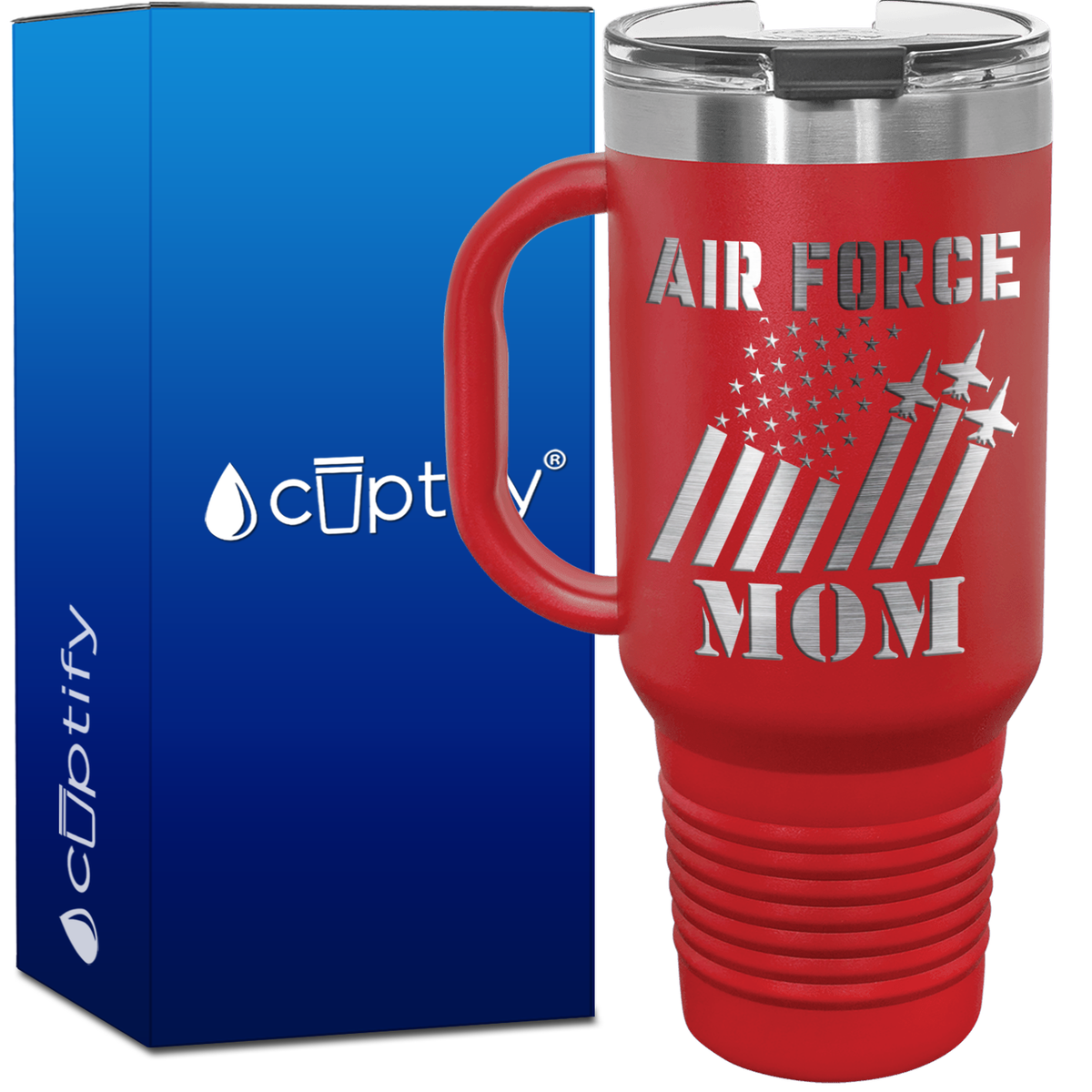Air Force Mom 40oz Travel Mug