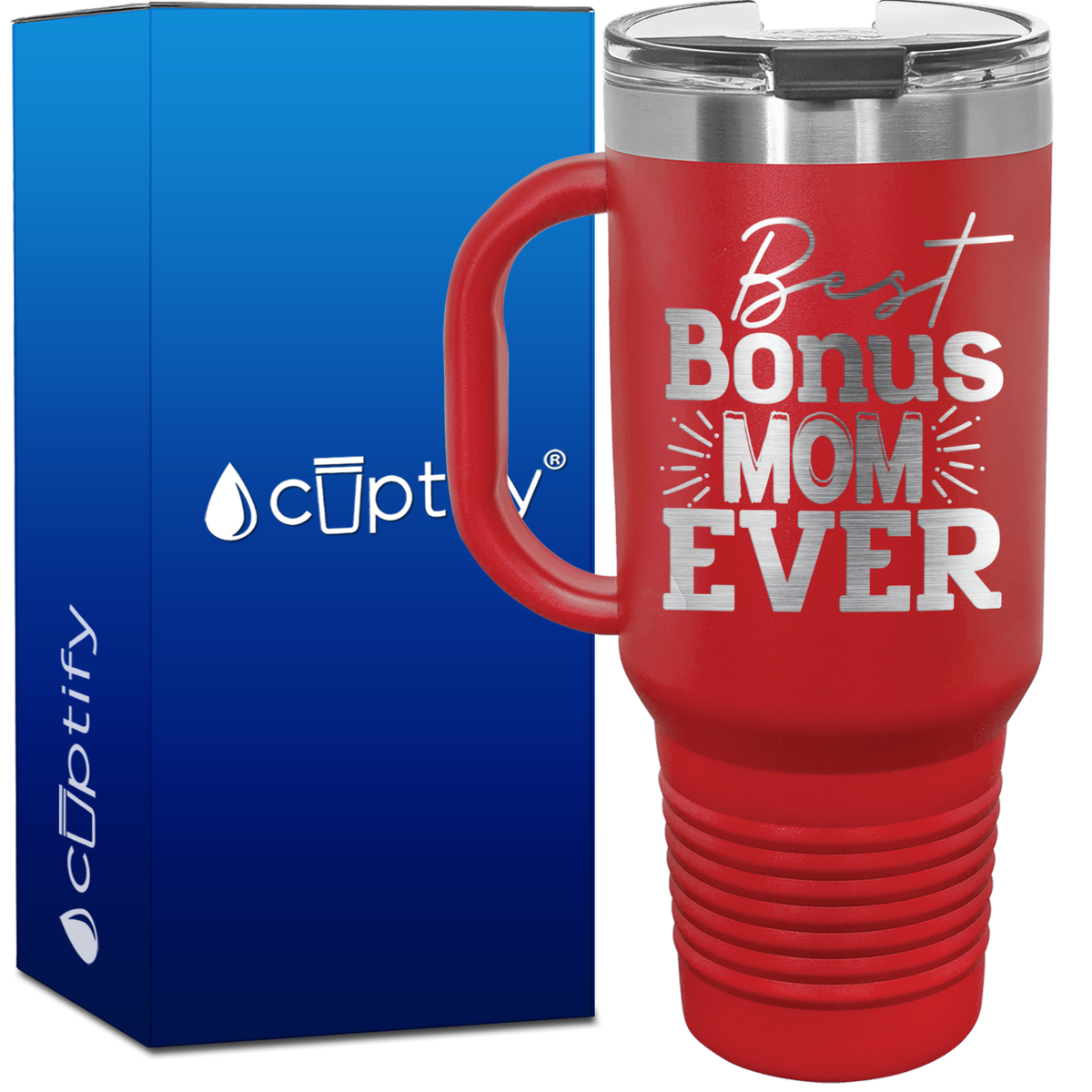 Best Bonus Mom Ever 40oz Mom Travel Mug