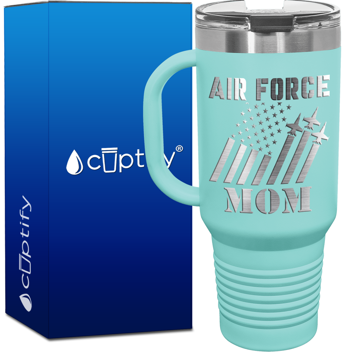 Air Force Mom 40oz Travel Mug