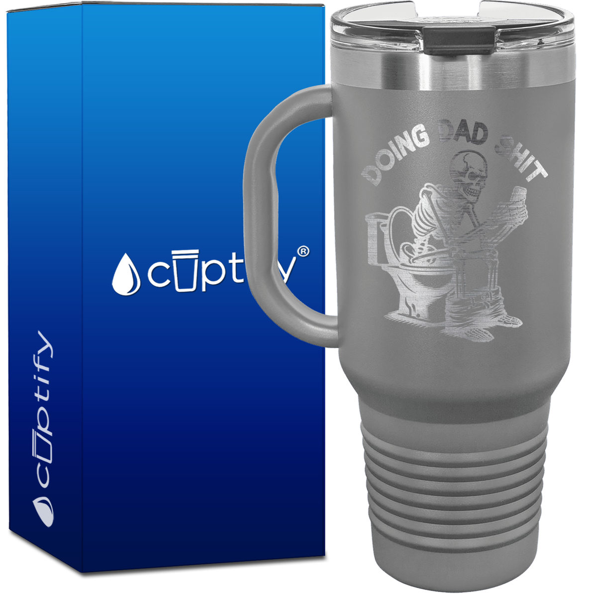 Doing Dad Shit 40oz Funny Travel Mug