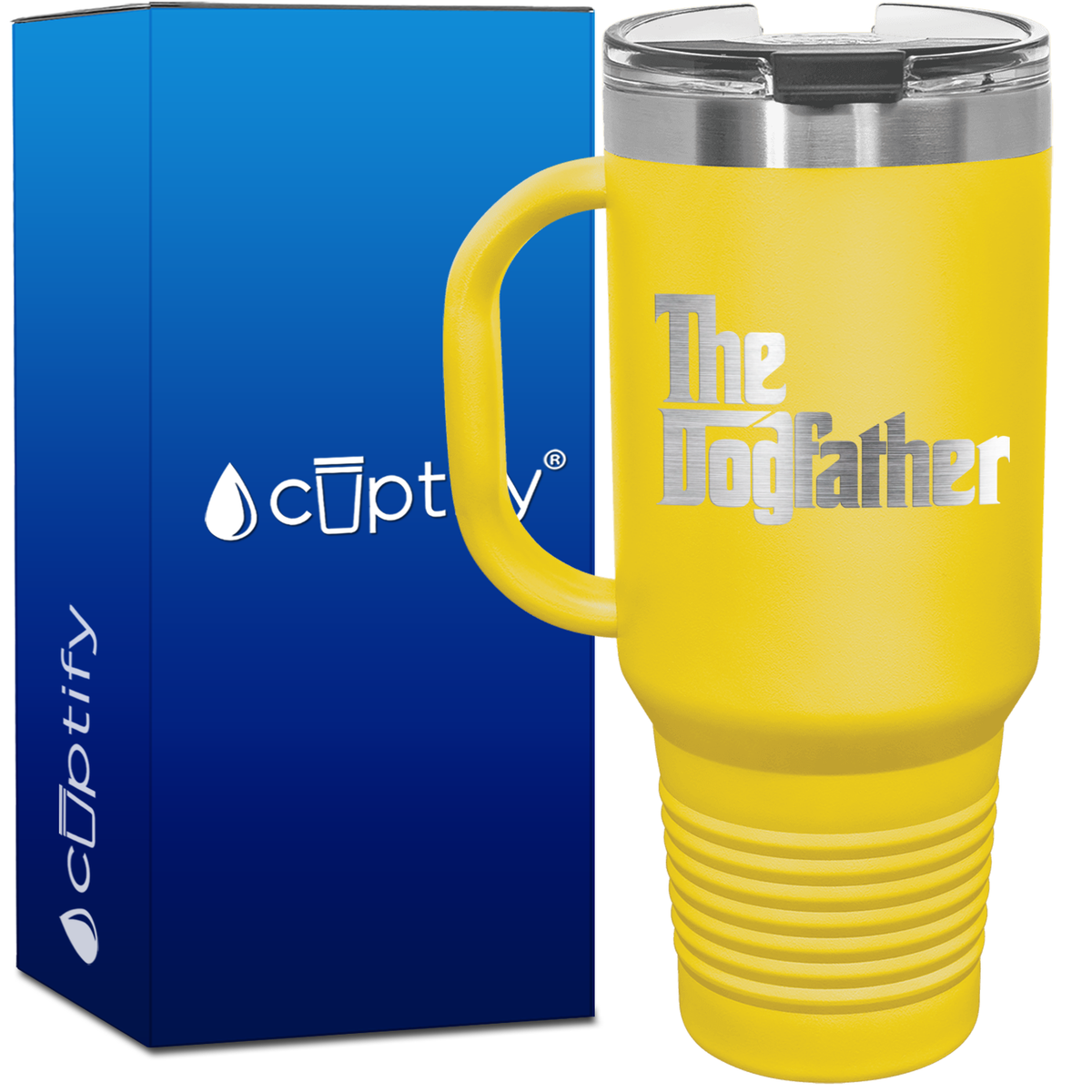 The Dogfather 40oz Travel Mug