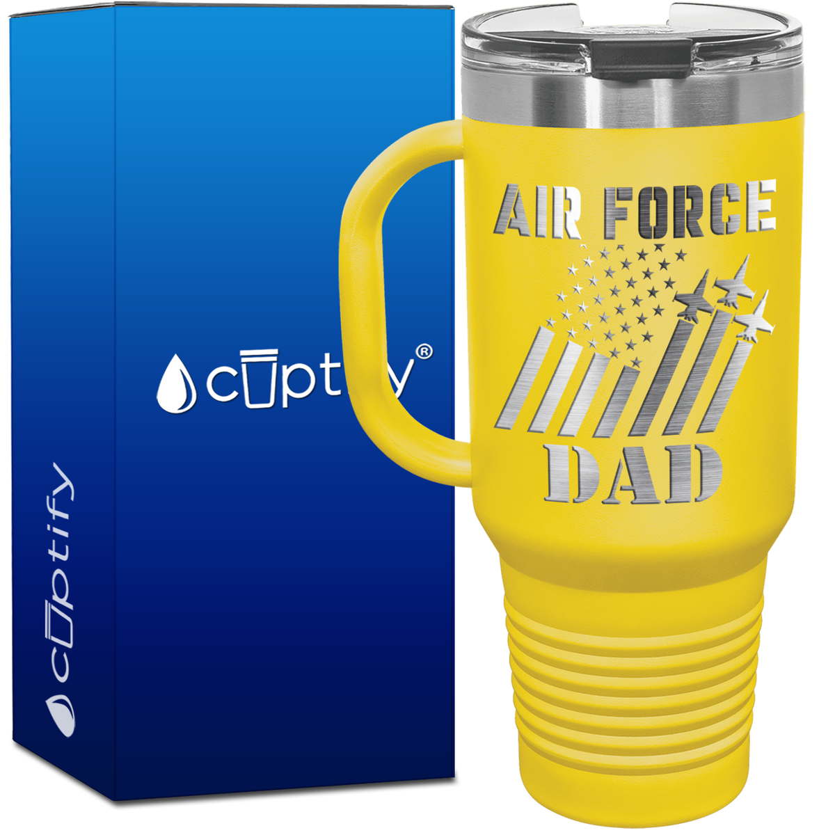 Air Force Dad 40oz Travel Mug