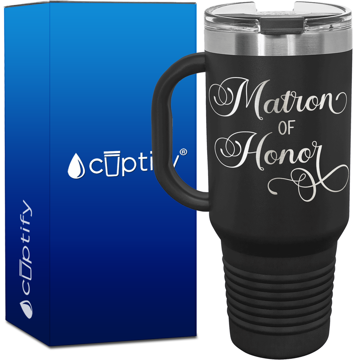 Matron of Honor 40oz Travel Mug