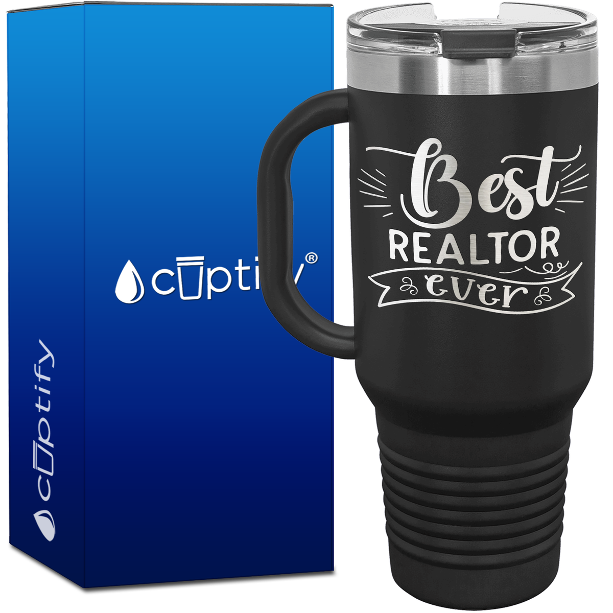 Best Realtor Ever 40oz Travel Mug