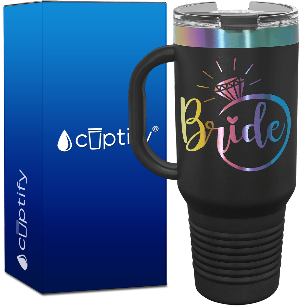 Bride Ring 40oz Travel Mug