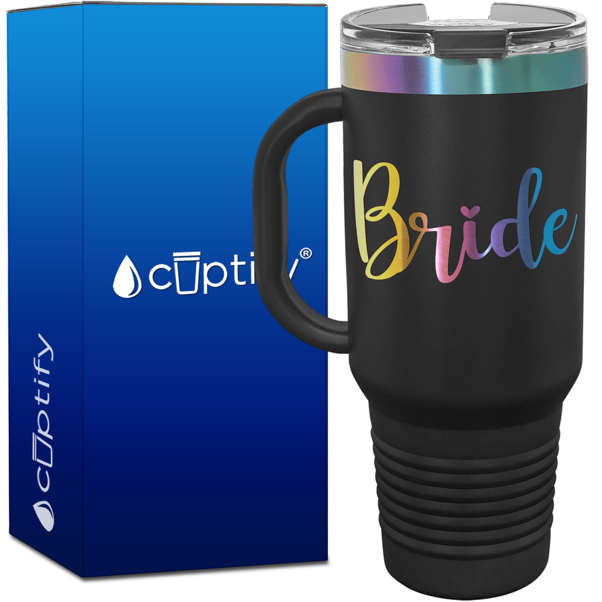 Bride Heart 40oz Travel Mug