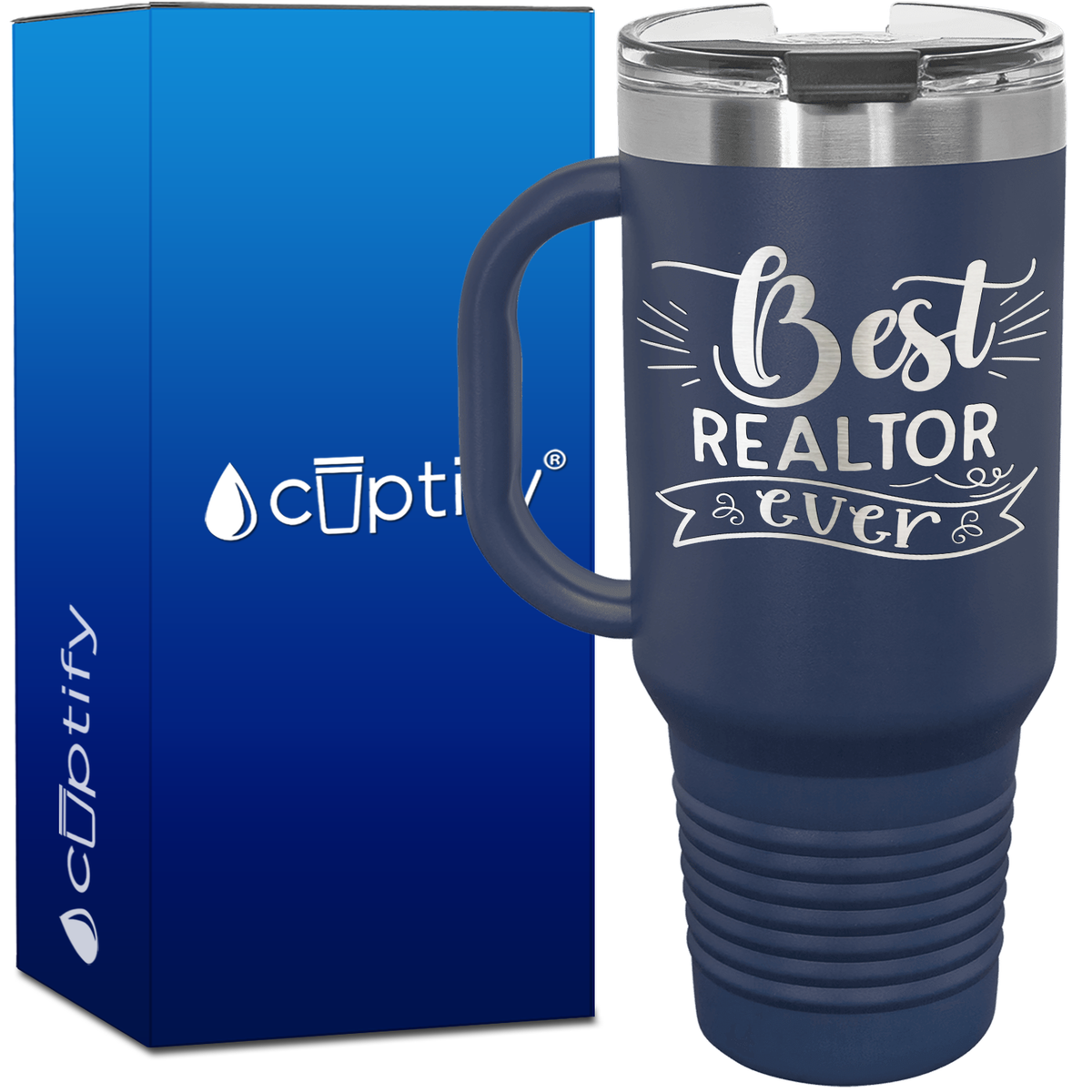 Best Realtor Ever 40oz Travel Mug